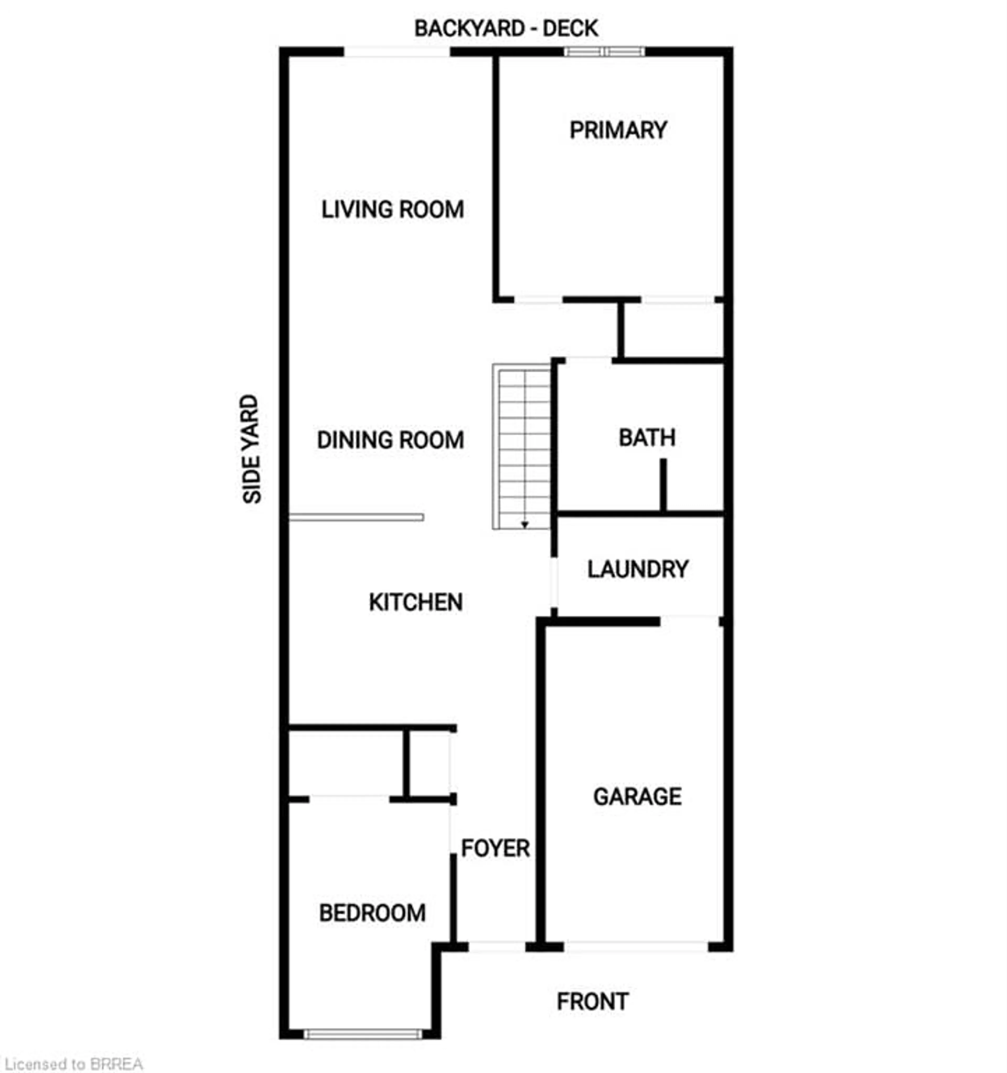 Floor plan for 19 Hanlon Pl #28, Paris Ontario N3L 4E8