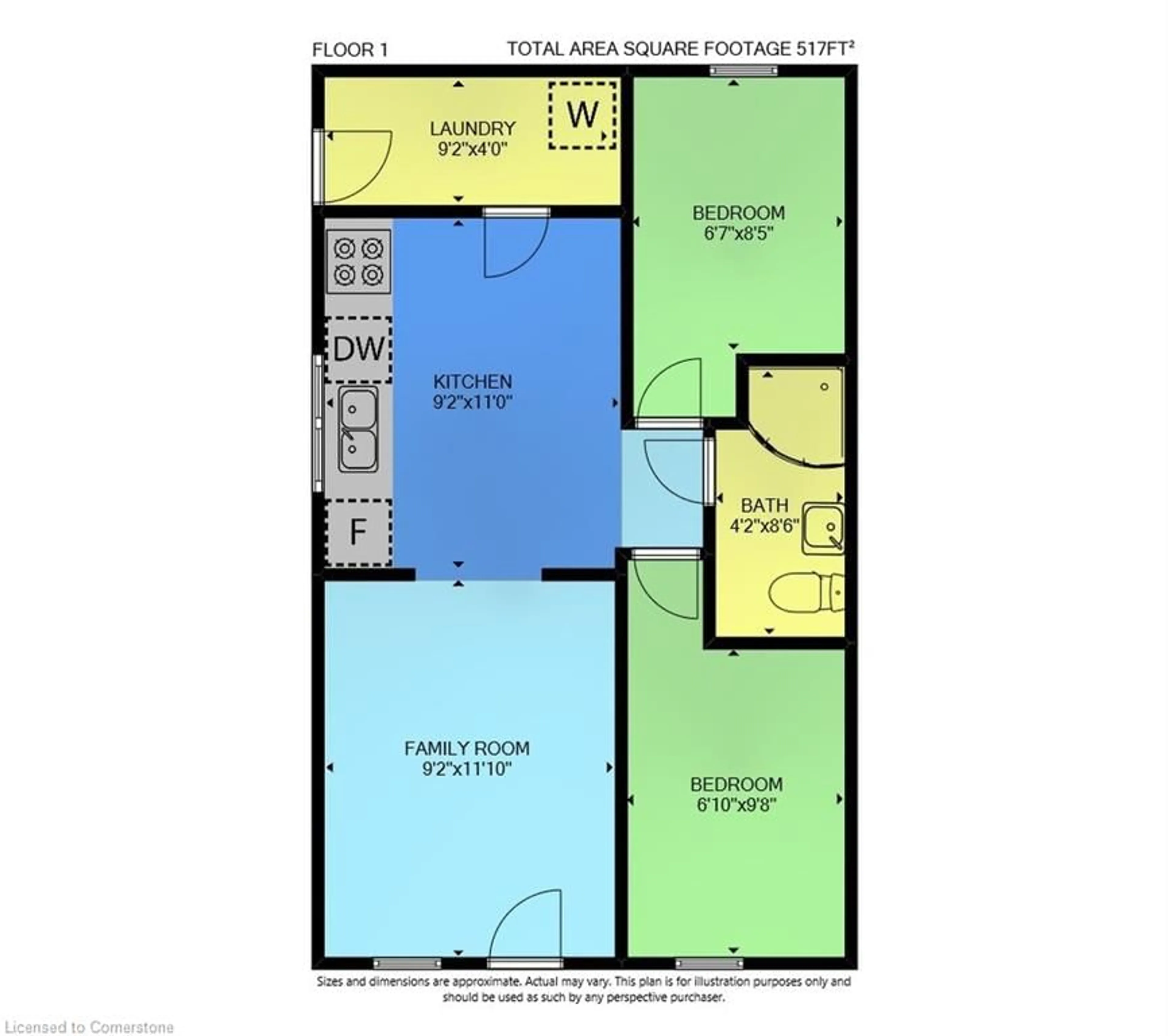 Floor plan for 97 Evans St, Hamilton Ontario L8L 1W6