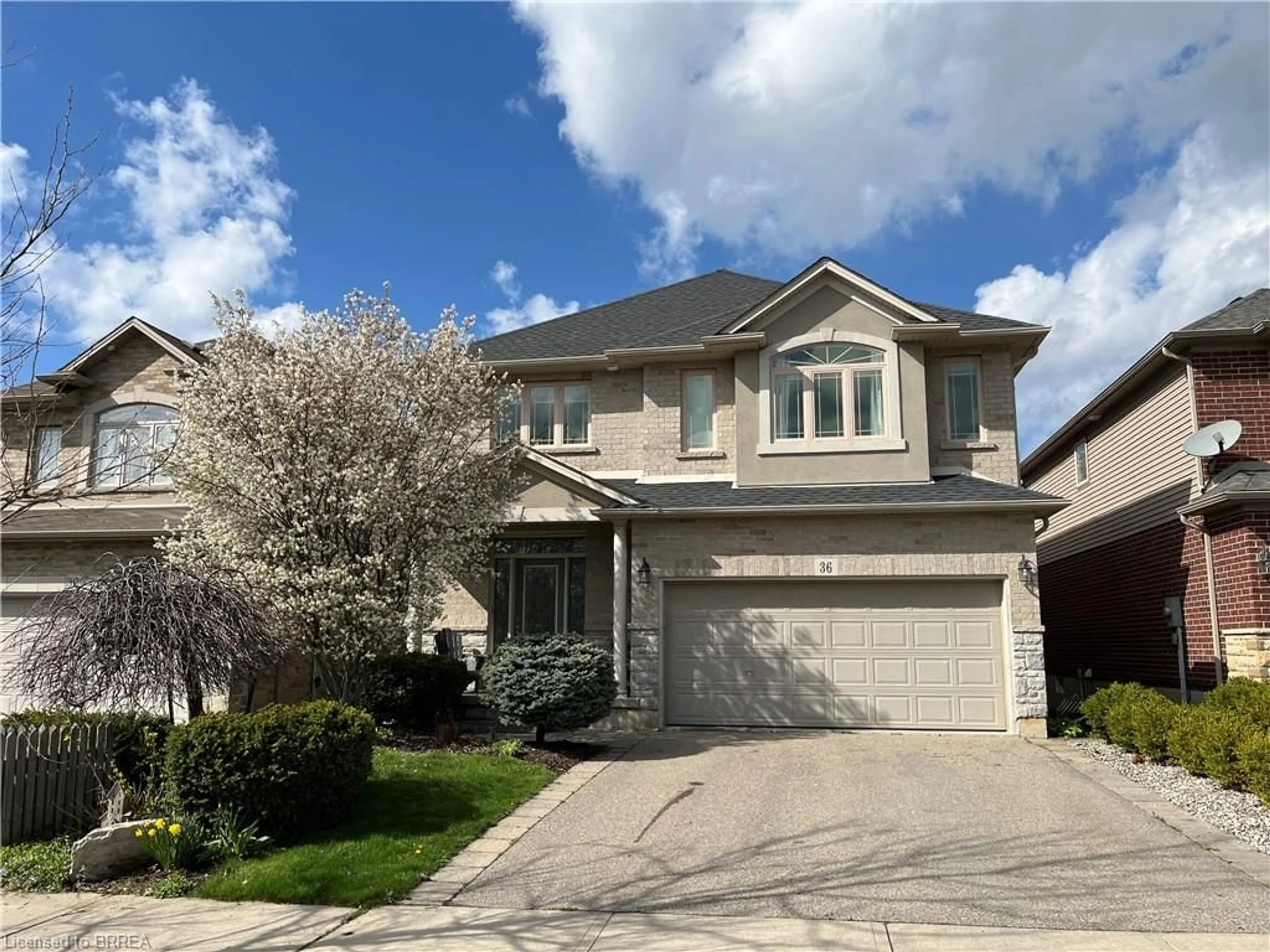 Frontside or backside of a home, the street view for 36 Kellogg Ave, Mount Hope Ontario L0R 1W0