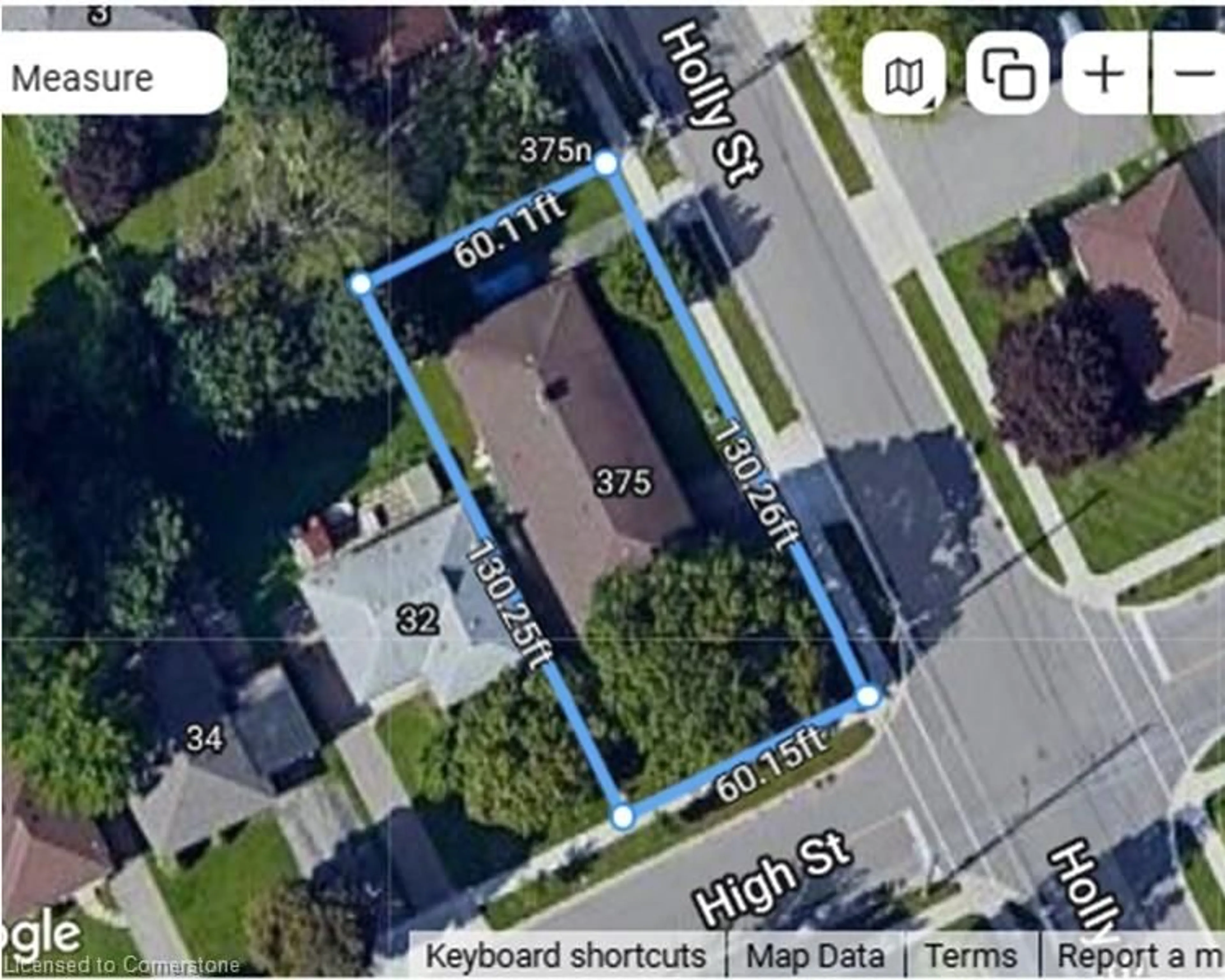 Frontside or backside of a home, the street view for 375 Holly St, Waterloo Ontario N2L 4G5