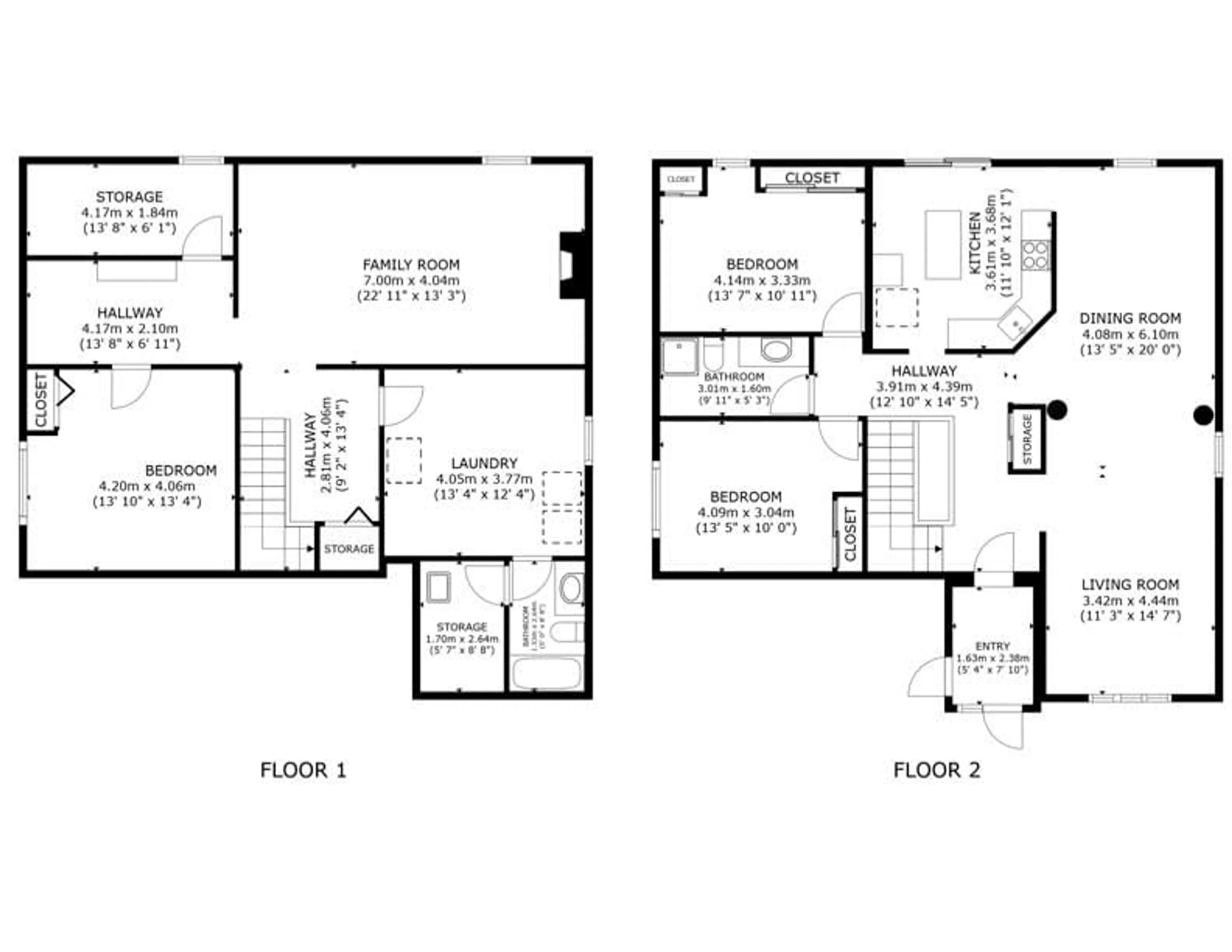 Floor plan for 166 Elgin St, Lindsay Ontario K9V 6B3