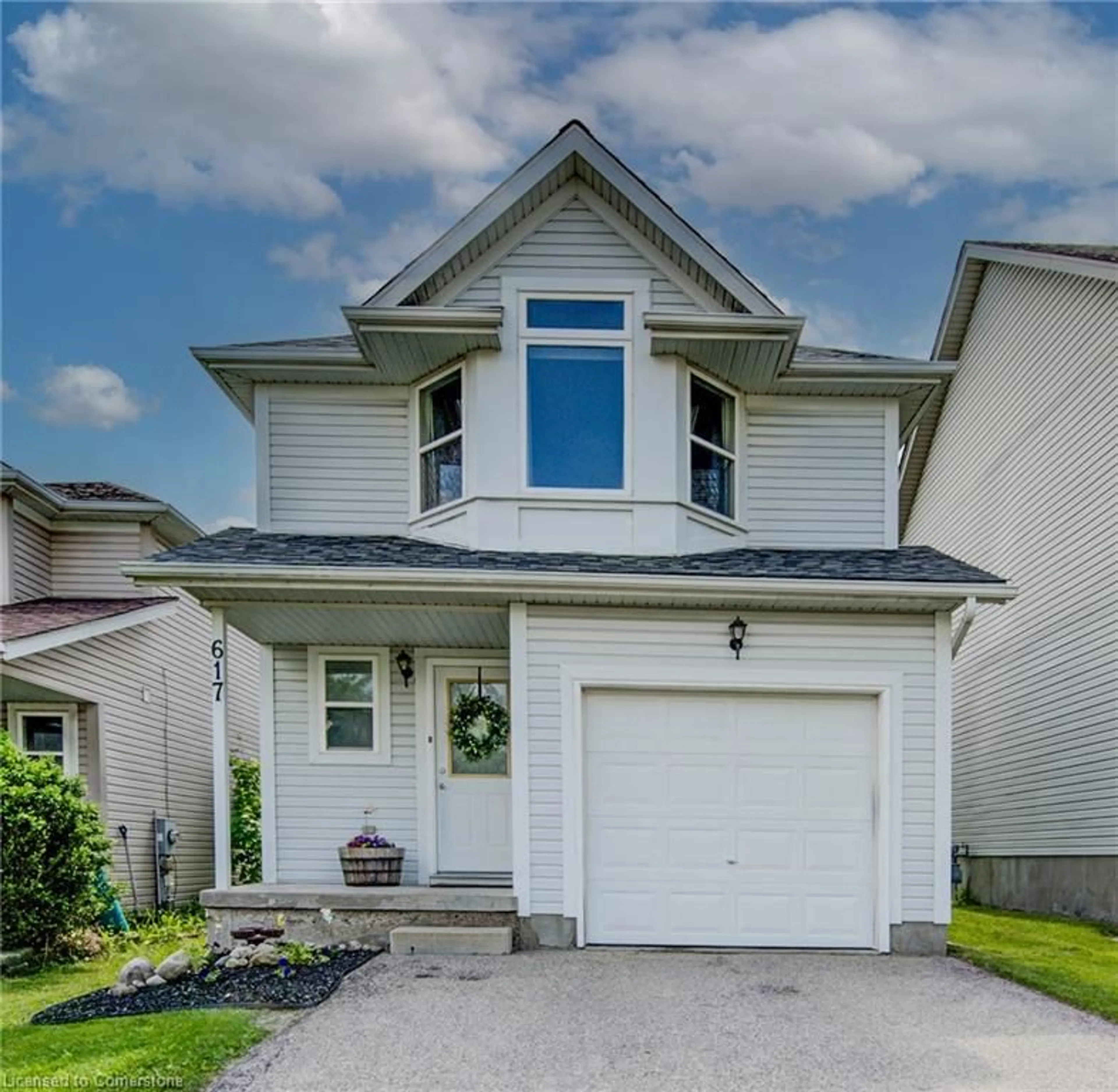 Frontside or backside of a home, cottage for 617 Royal Fern St, Waterloo Ontario N2V 2P5