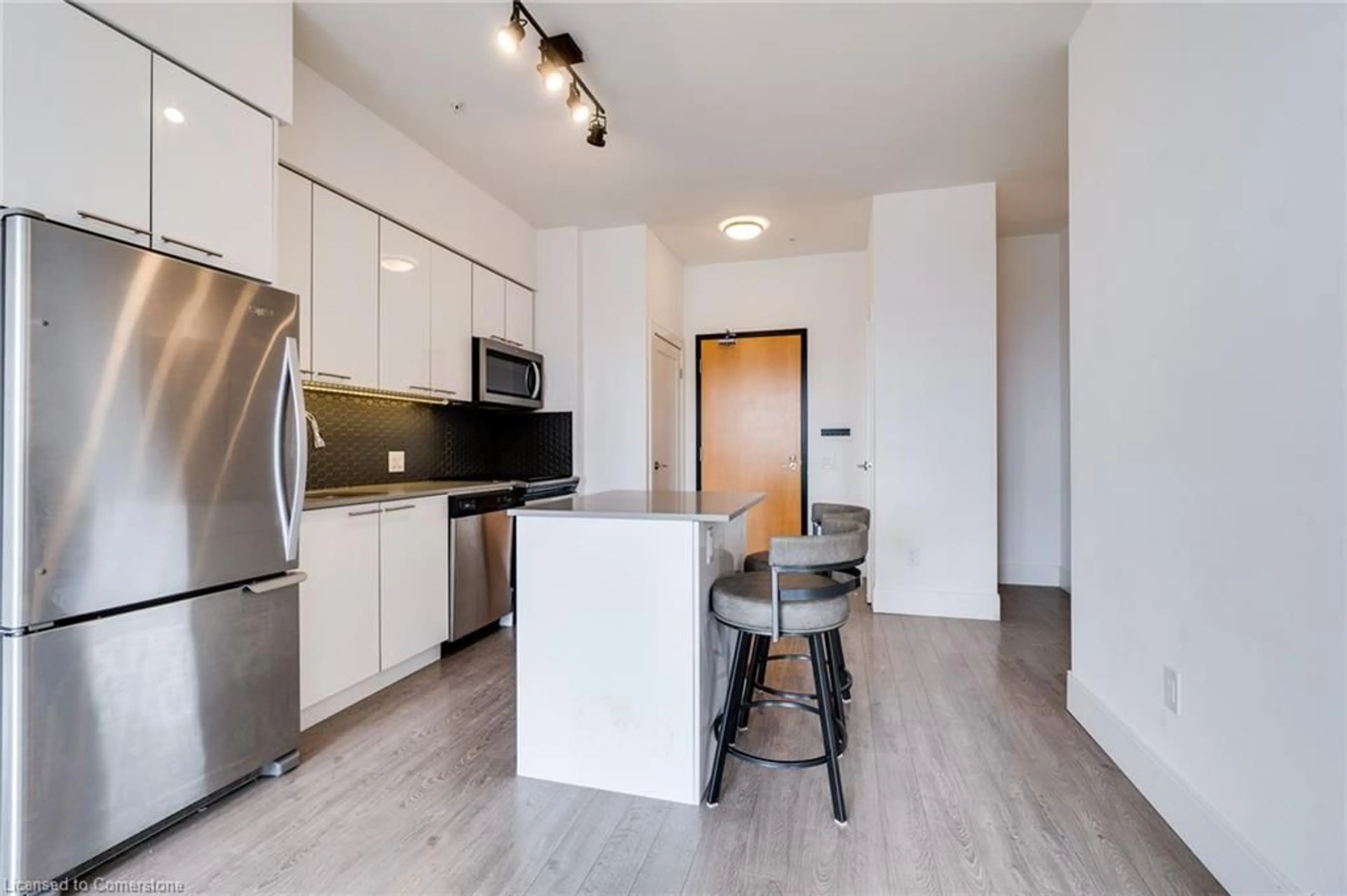 Open concept kitchen for 15 Prince Albert Blvd #610, Kitchener Ontario N2H 0C2