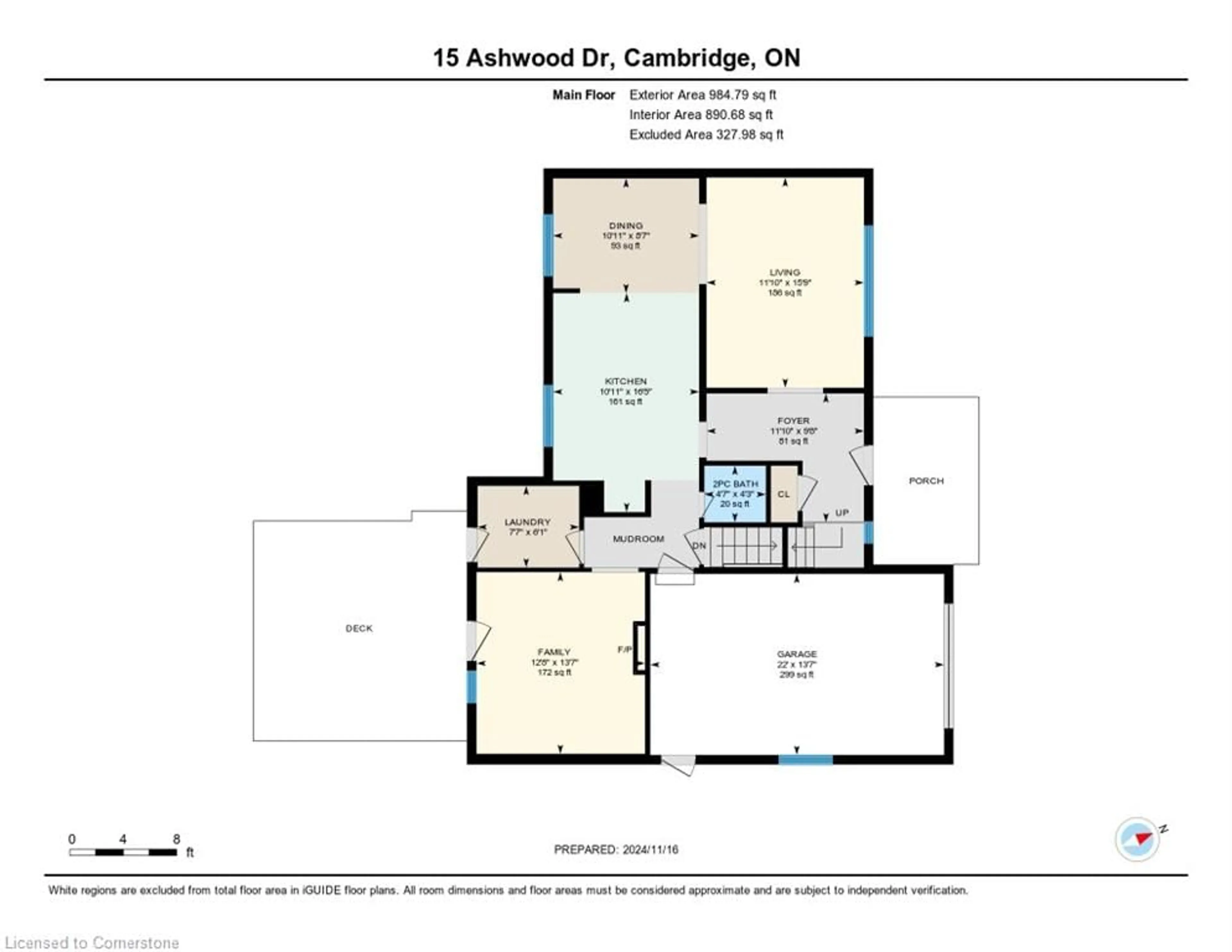 Floor plan for 15 Ashwood Dr, Cambridge Ontario N3C 3H7