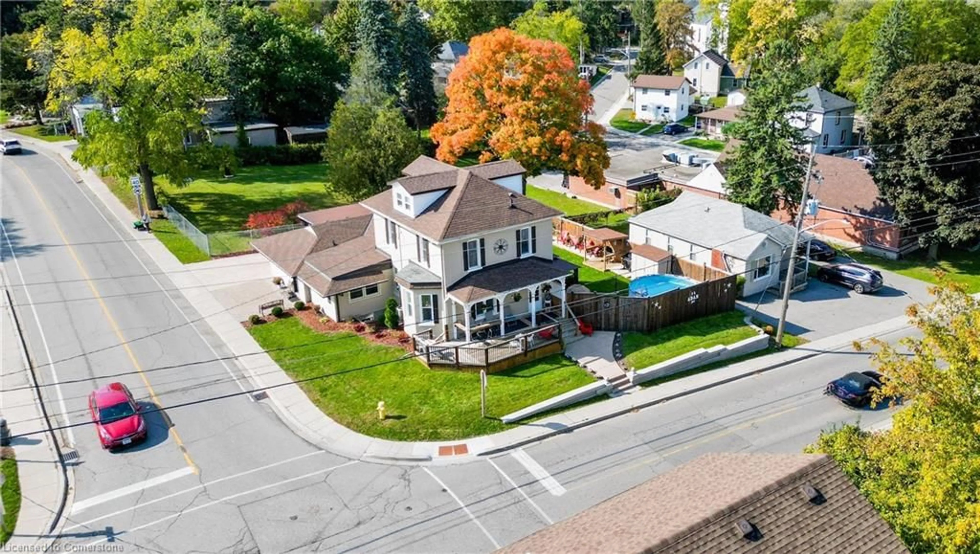 Frontside or backside of a home, the street view for 52 Adam St, Cambridge Ontario N3C 2K3