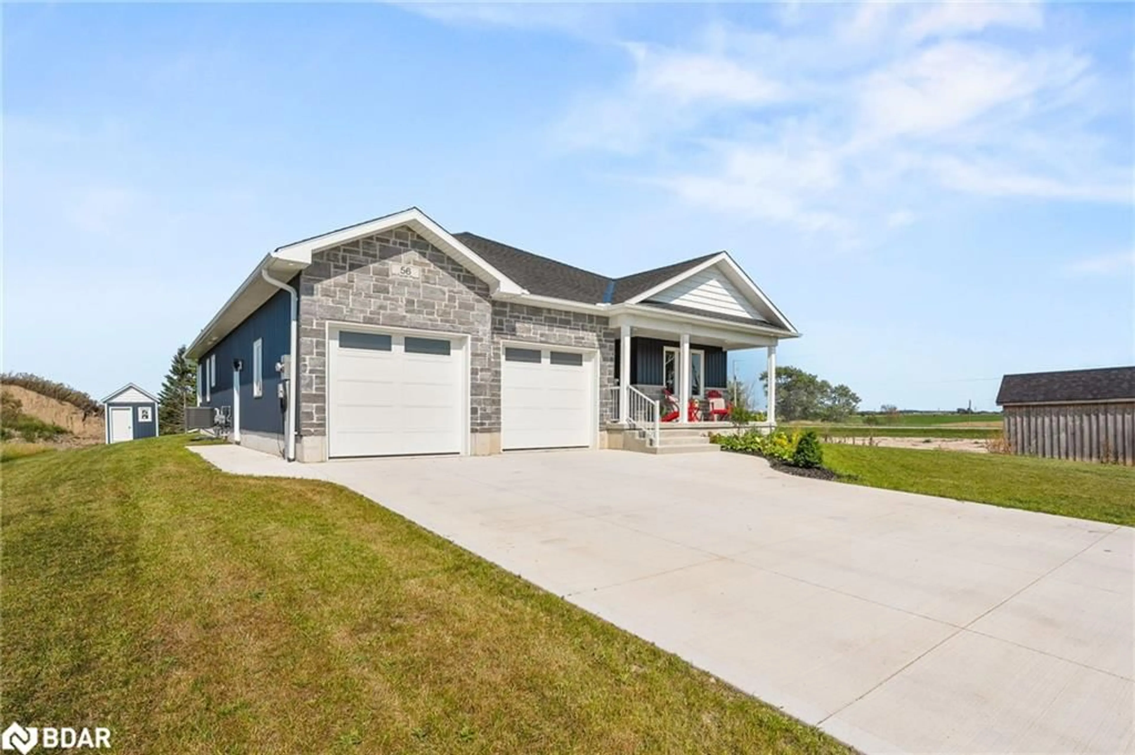 Frontside or backside of a home, cottage for 56 Mctavish Cres Cres, Ripley Ontario N0G 2R0