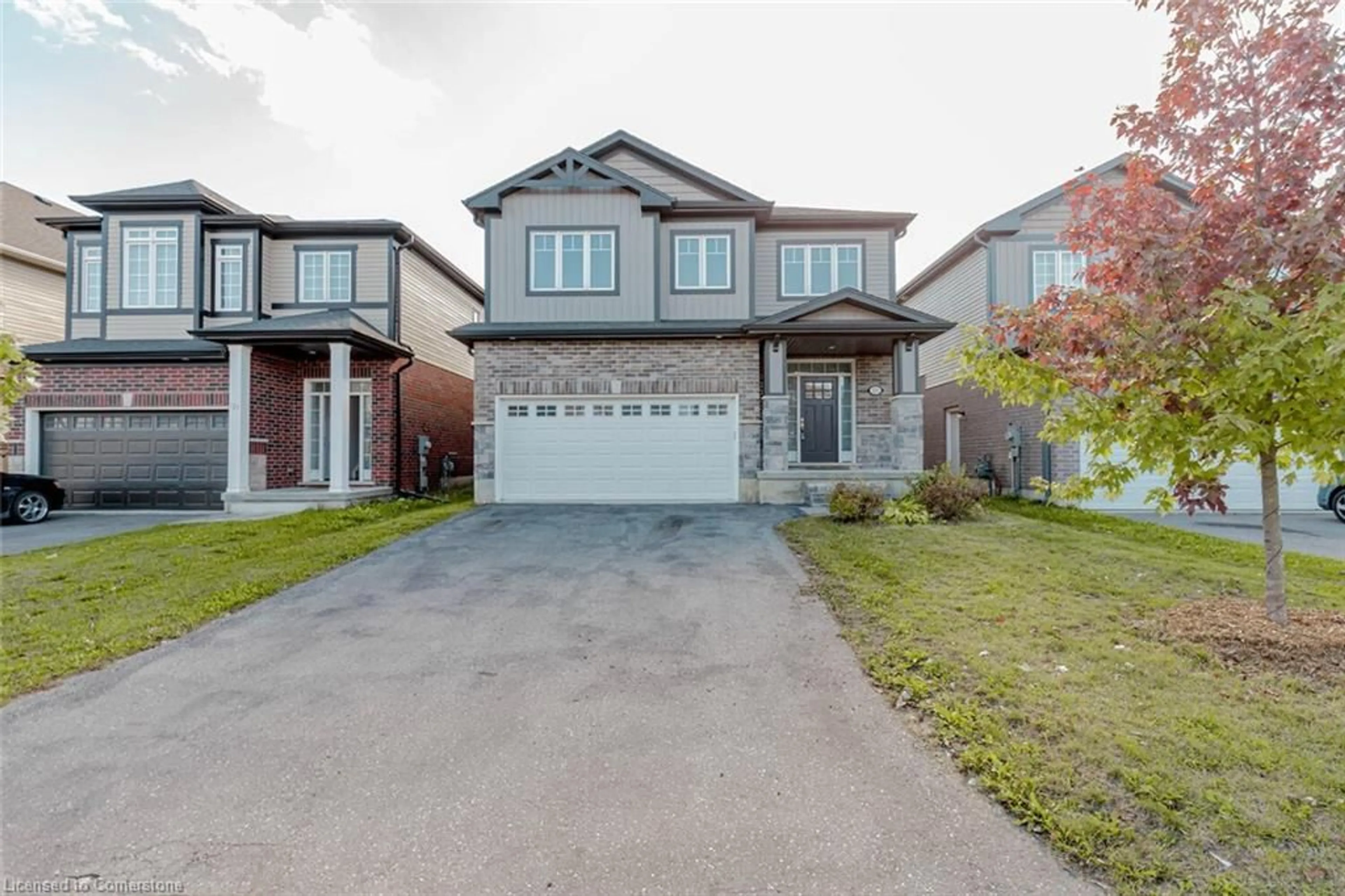 Frontside or backside of a home, the street view for 131 Freure Dr, Cambridge Ontario N1S 0A9