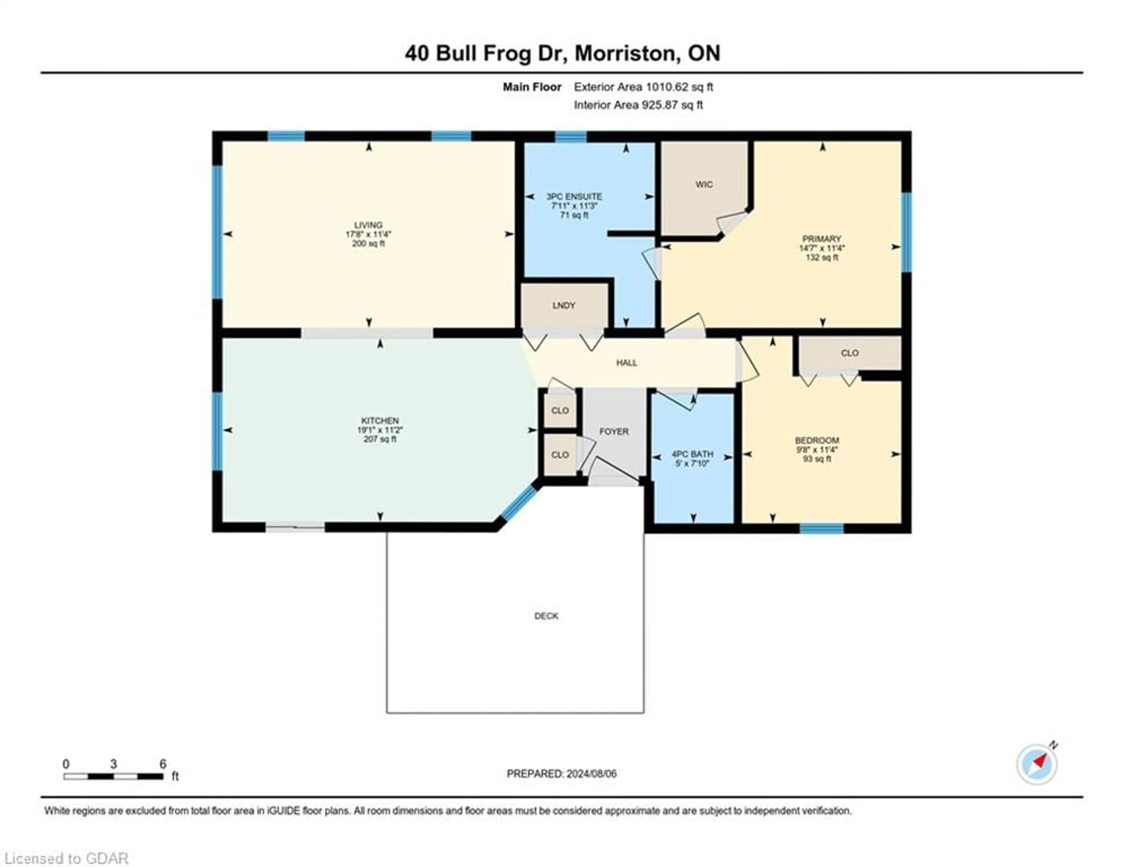 Floor plan for 40 Bullfrog Dr, Puslinch Ontario N0B 2J0