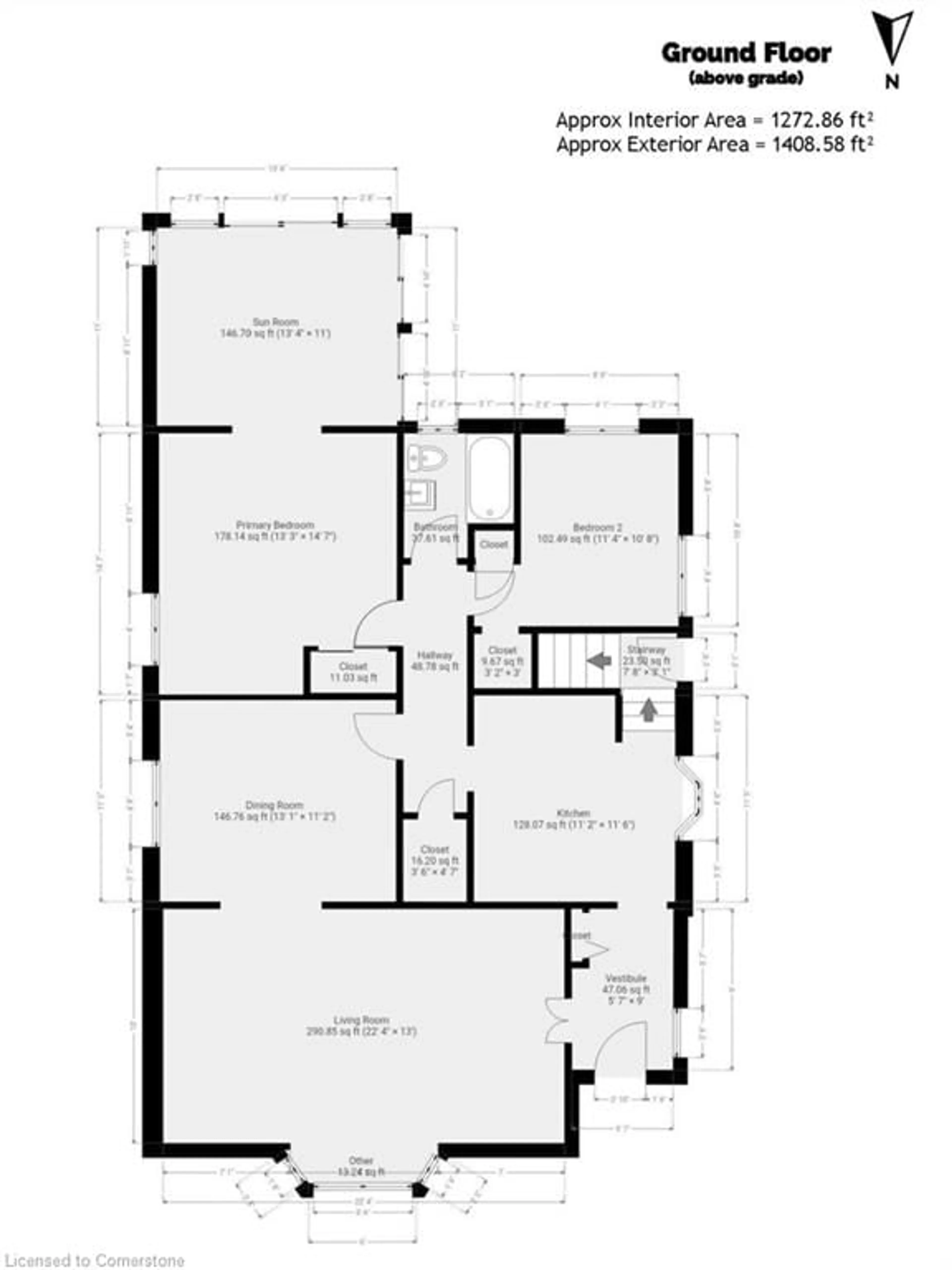 Floor plan for 9 Sanders Blvd, Hamilton Ontario L8S 3H7