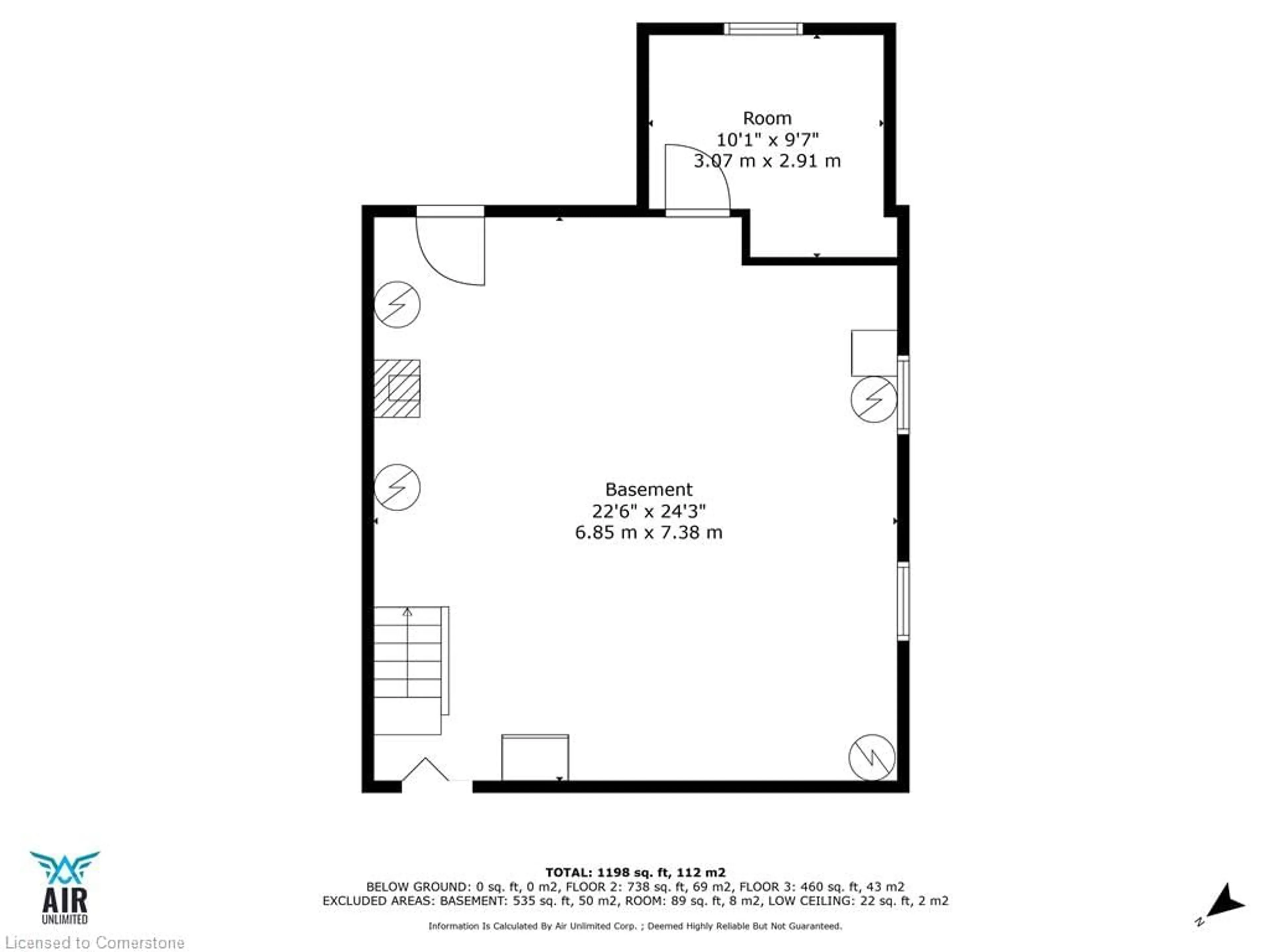 Floor plan for 2156 15 Side Rd, Milton Ontario L0P 1B0