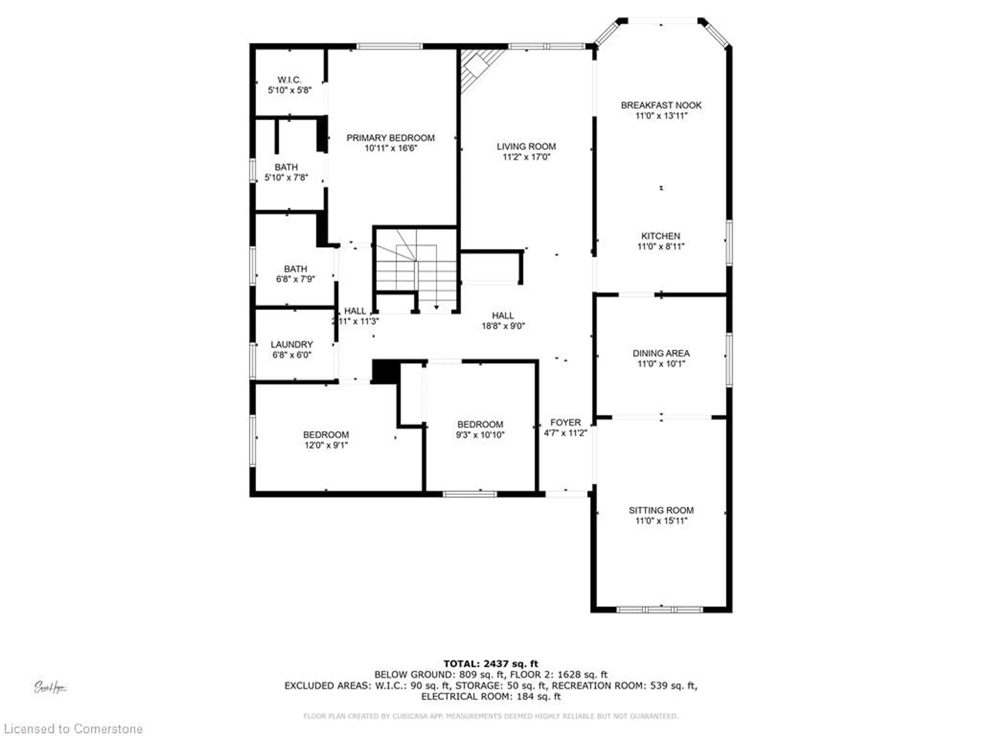 Floor plan for 59 Nith River Way, Ayr Ontario N0B 1E0