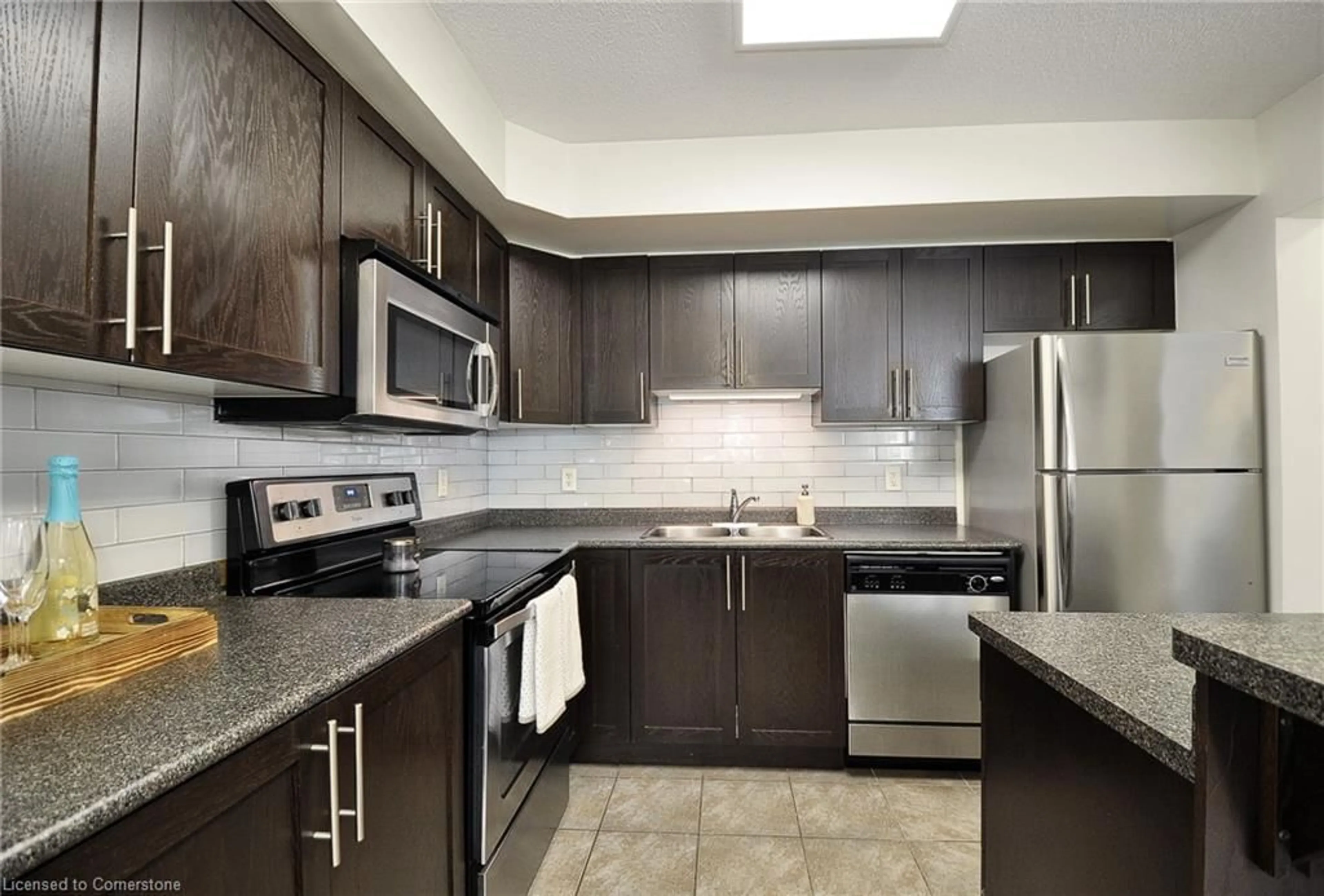 Standard kitchen, wood floors for 950 Highland Rd #1, Kitchener Ontario N2N 0A5