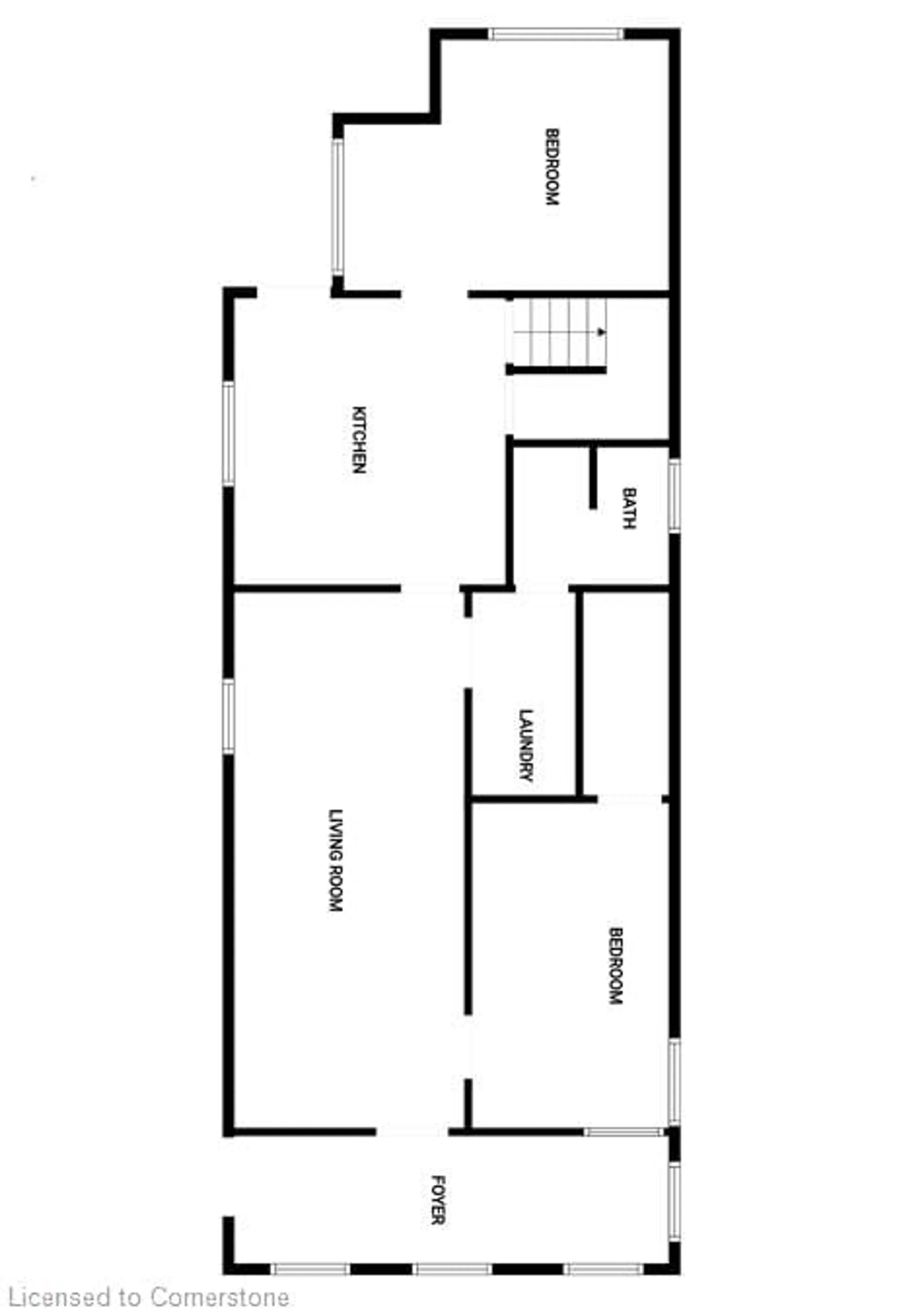 Floor plan for 162 Newlands Ave, Hamilton Ontario L8H 2T9