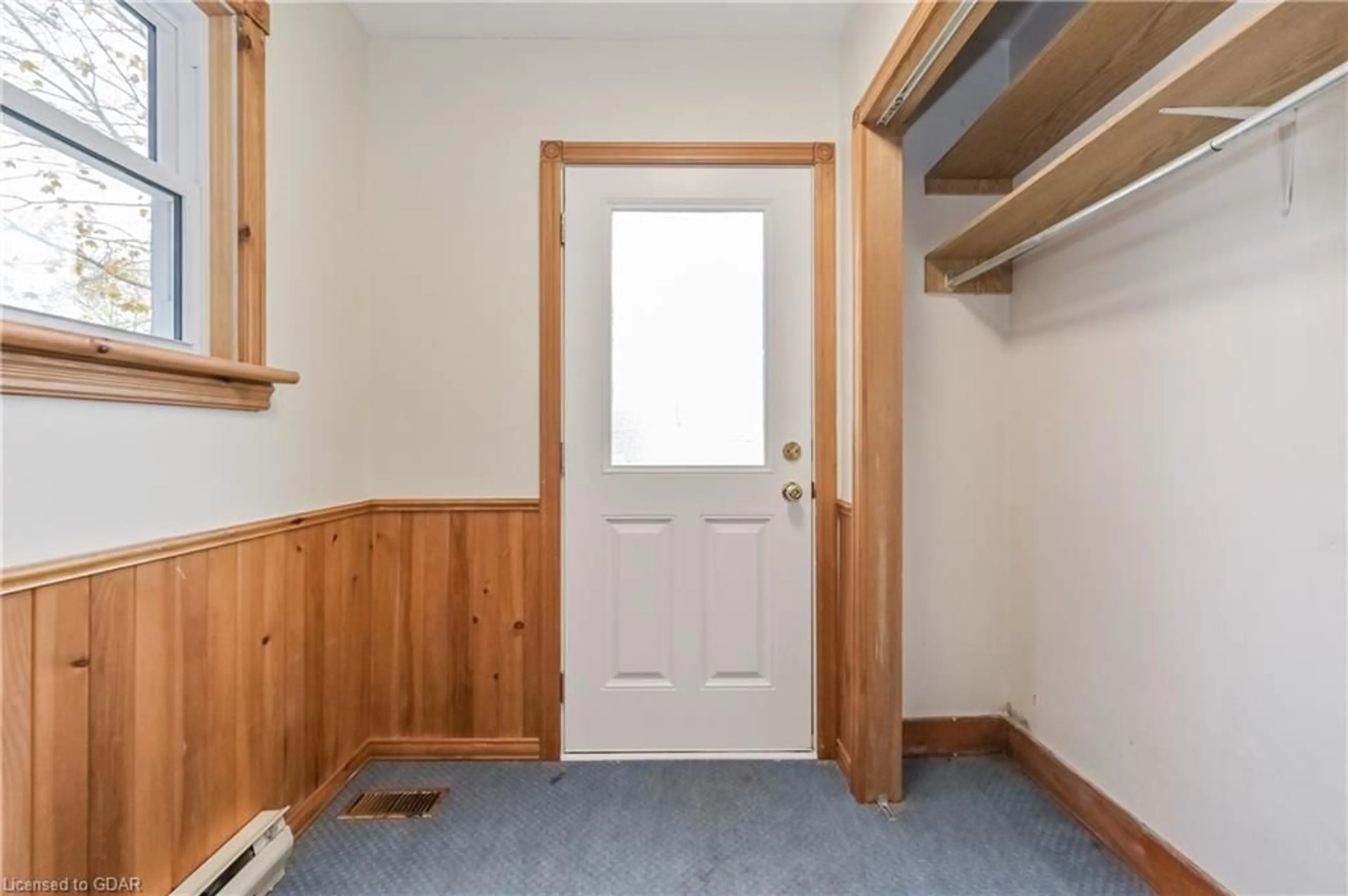 Indoor entryway, wood floors for 280 Waterloo St, Mount Forest Ontario N0G 2L3