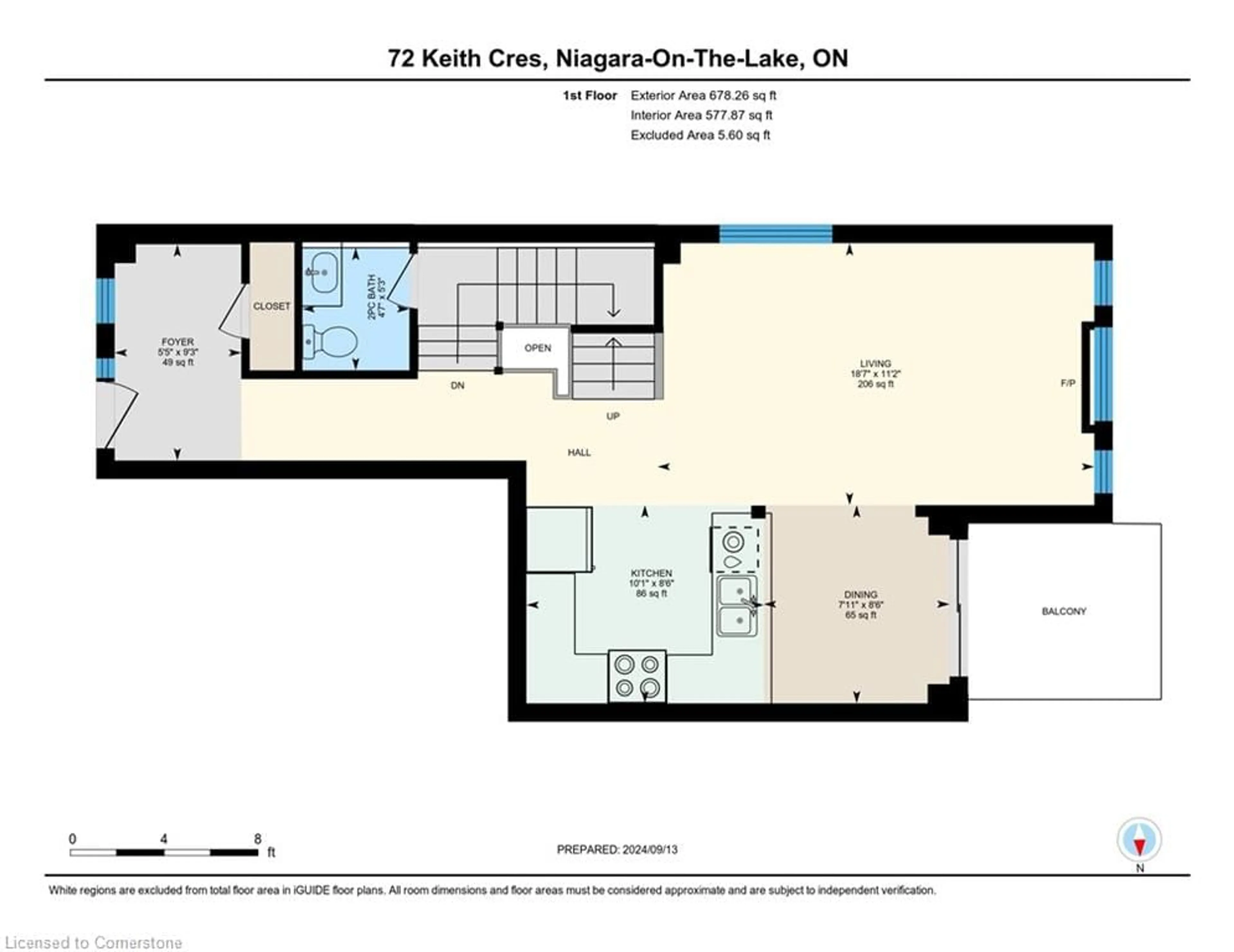 Floor plan for 72 Keith Cres, Niagara-on-the-Lake Ontario L0S 1J0