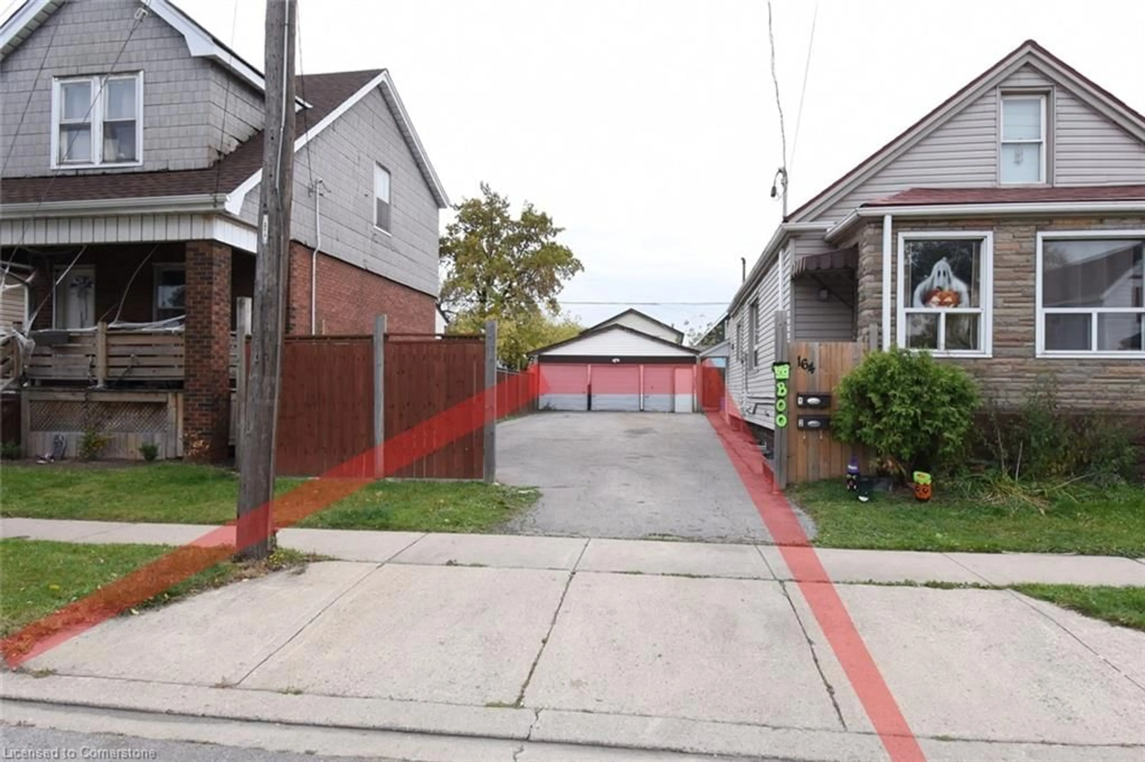 Frontside or backside of a home, the street view for 164 Newlands Ave, Hamilton Ontario L8H 2T9