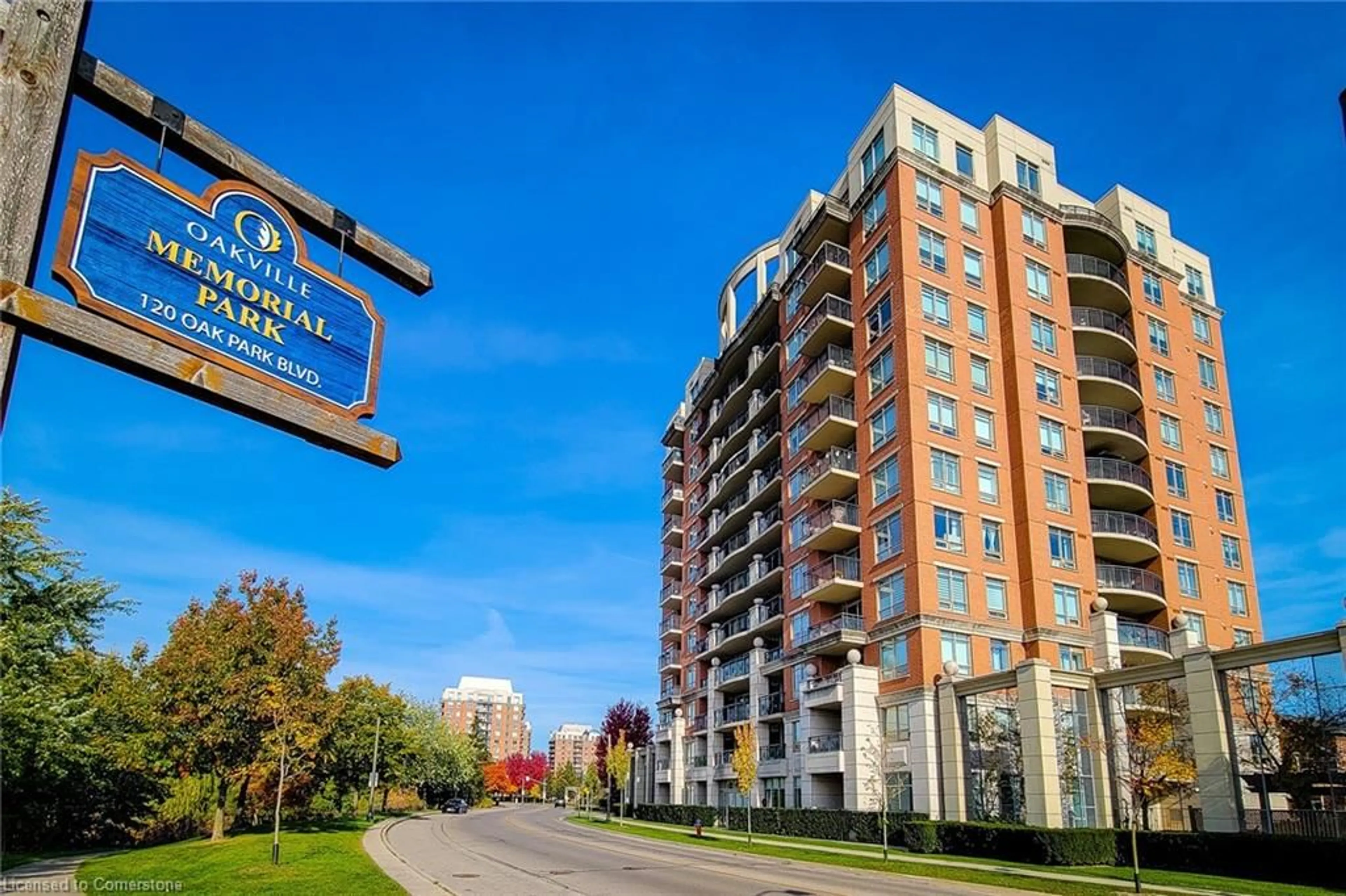 A pic from exterior of the house or condo, the front or back of building for 2325 Central Park Dr, Oakville Ontario L6H 0E2