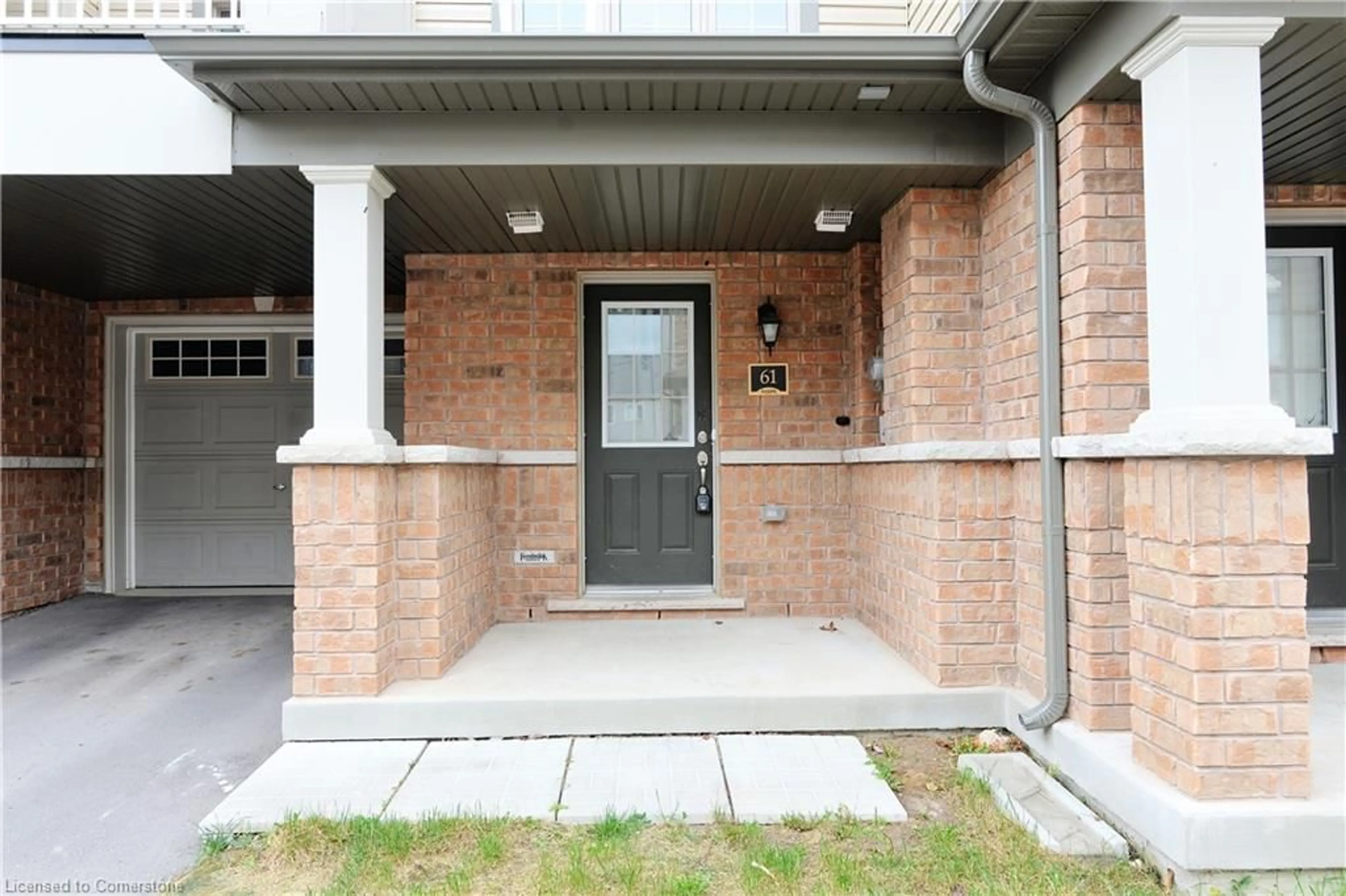 Indoor entryway, cement floor for 755 Linden Dr #61, Cambridge Ontario N3H 0E4