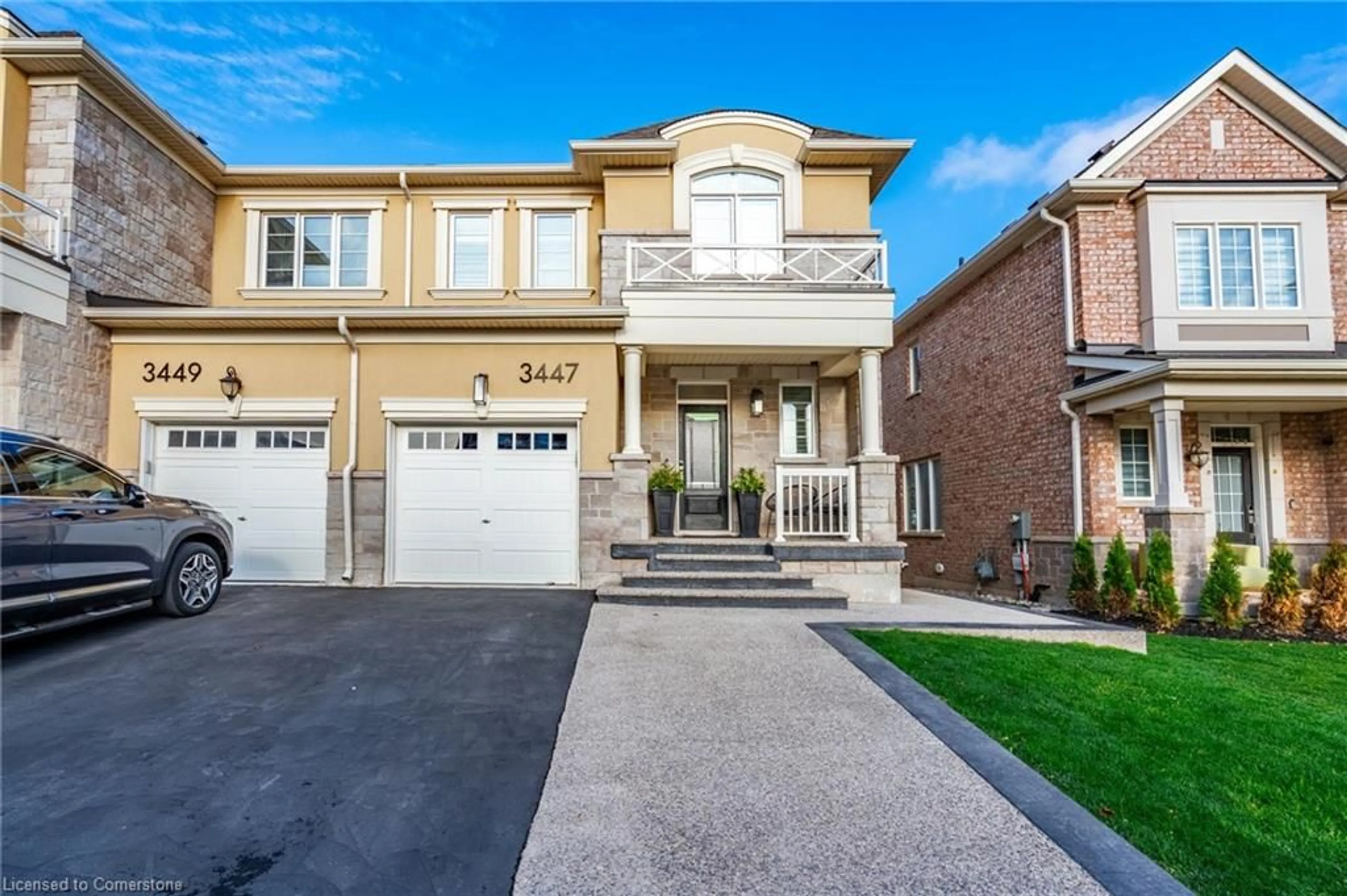 Home with brick exterior material for 3447 Eternity Way, Oakville Ontario L6H 0Y2