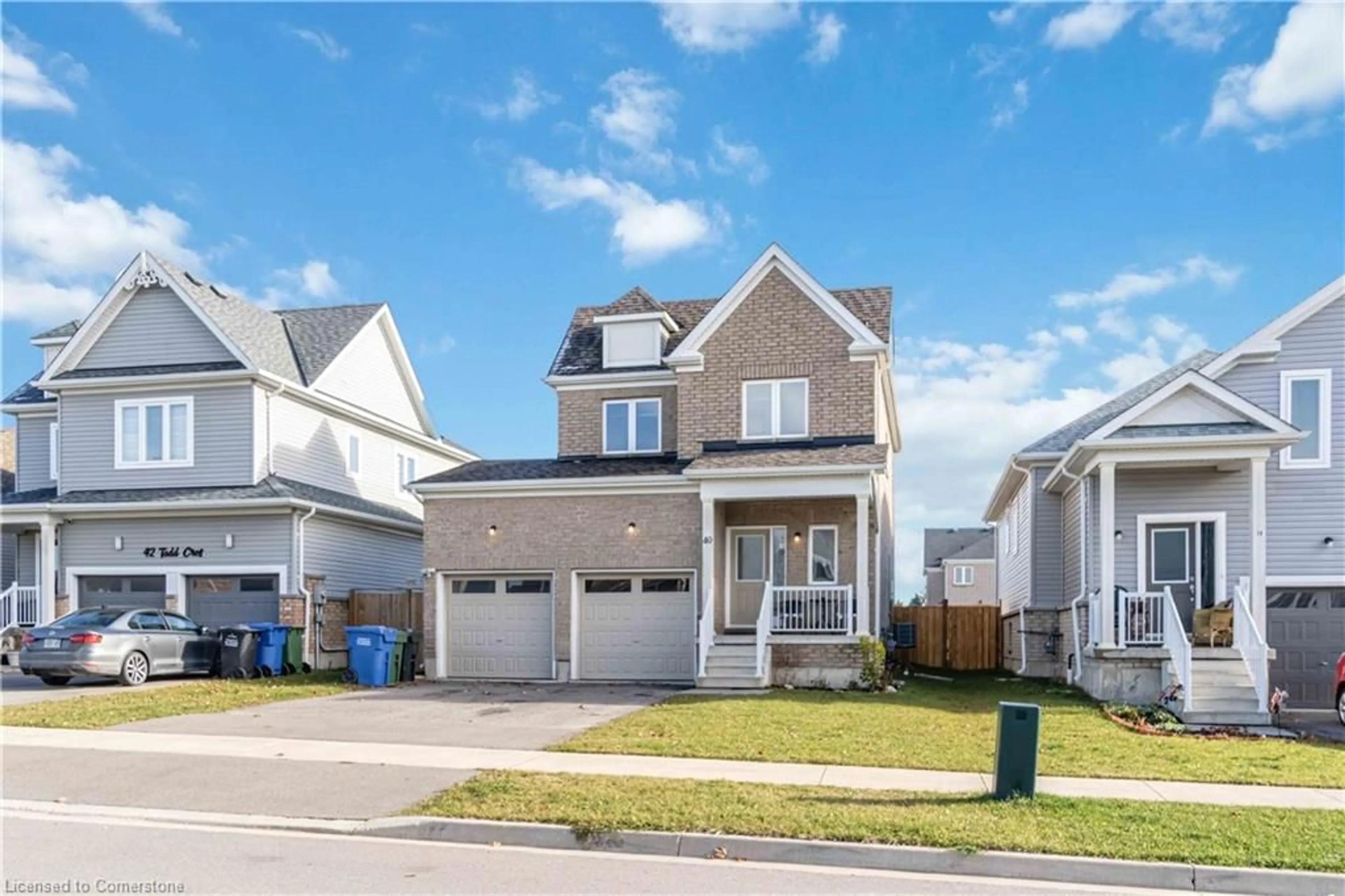 Frontside or backside of a home, the street view for 40 Todd Cres, Dundalk Ontario N0C 1B0