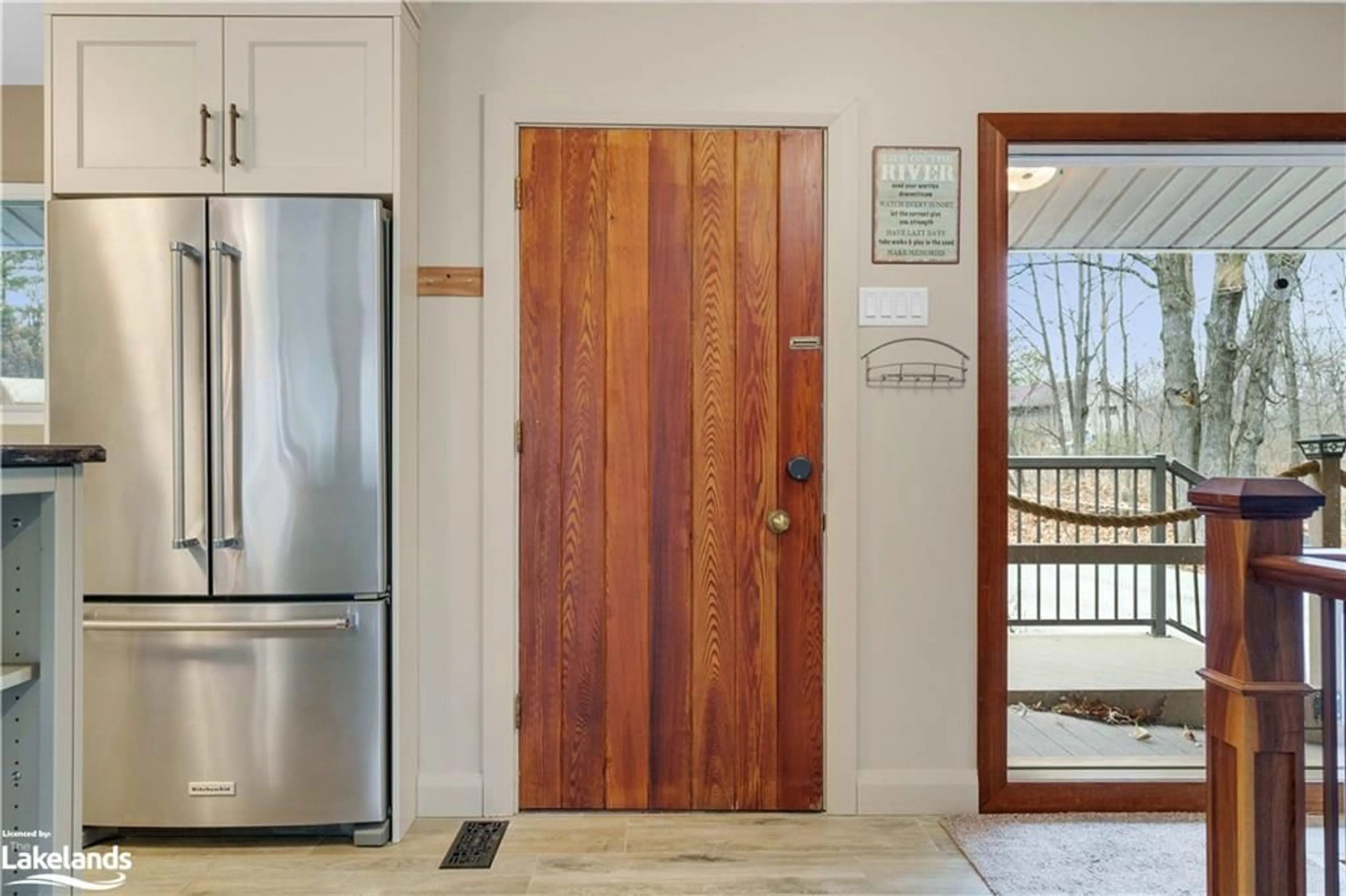 Indoor entryway, wood floors for 2983 Whelan Way, Washago Ontario L0K 2B0