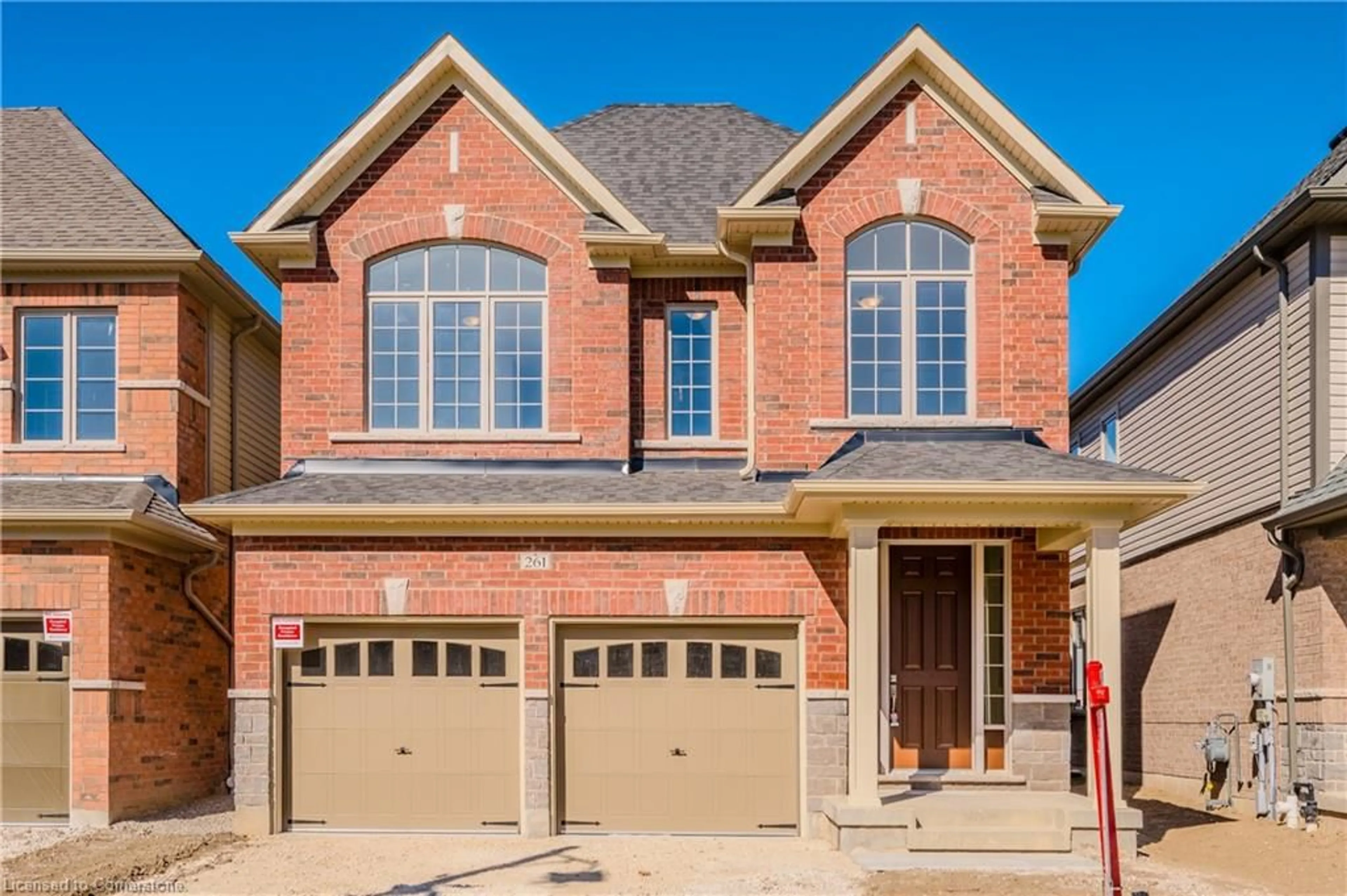 Home with brick exterior material for 261 Broadacre Dr, Kitchener Ontario N2R 0S6