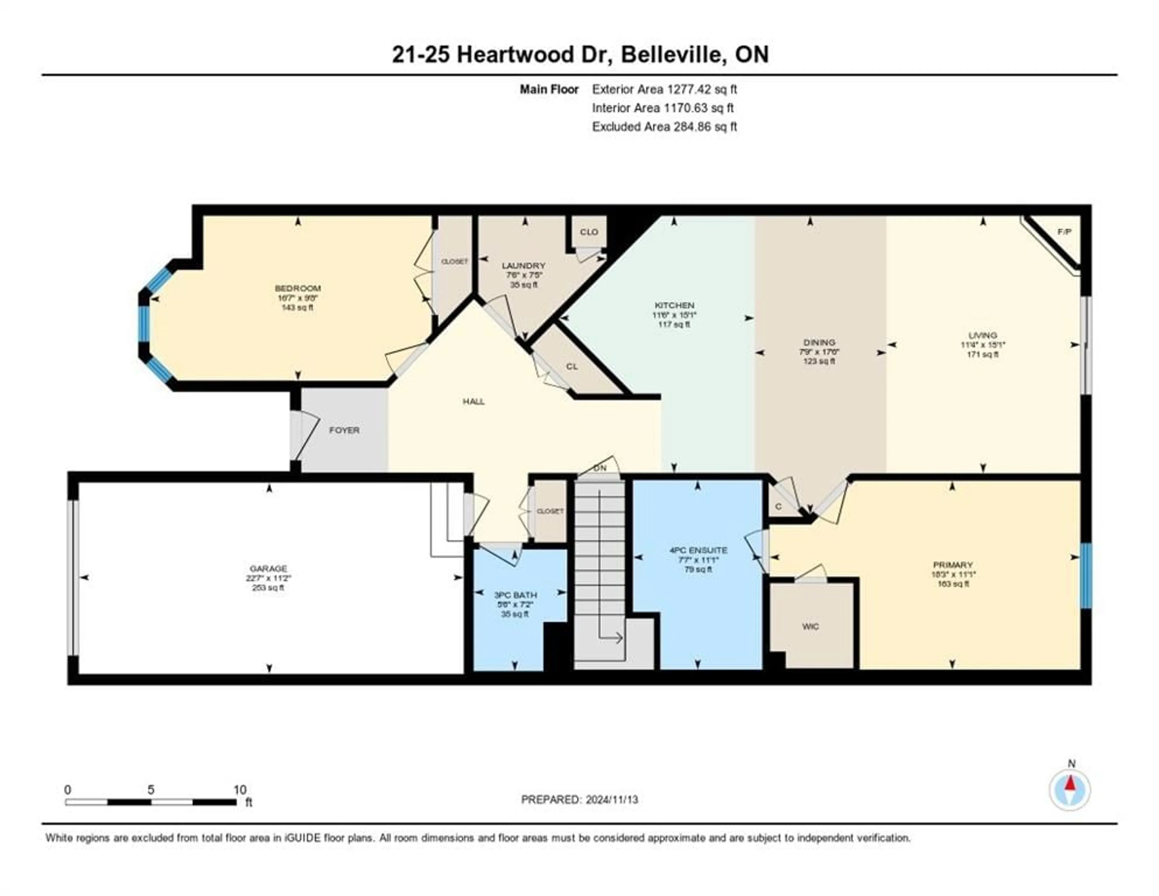 Floor plan for 25 Heartwood Dr #21, Belleville Ontario K8P 5M2