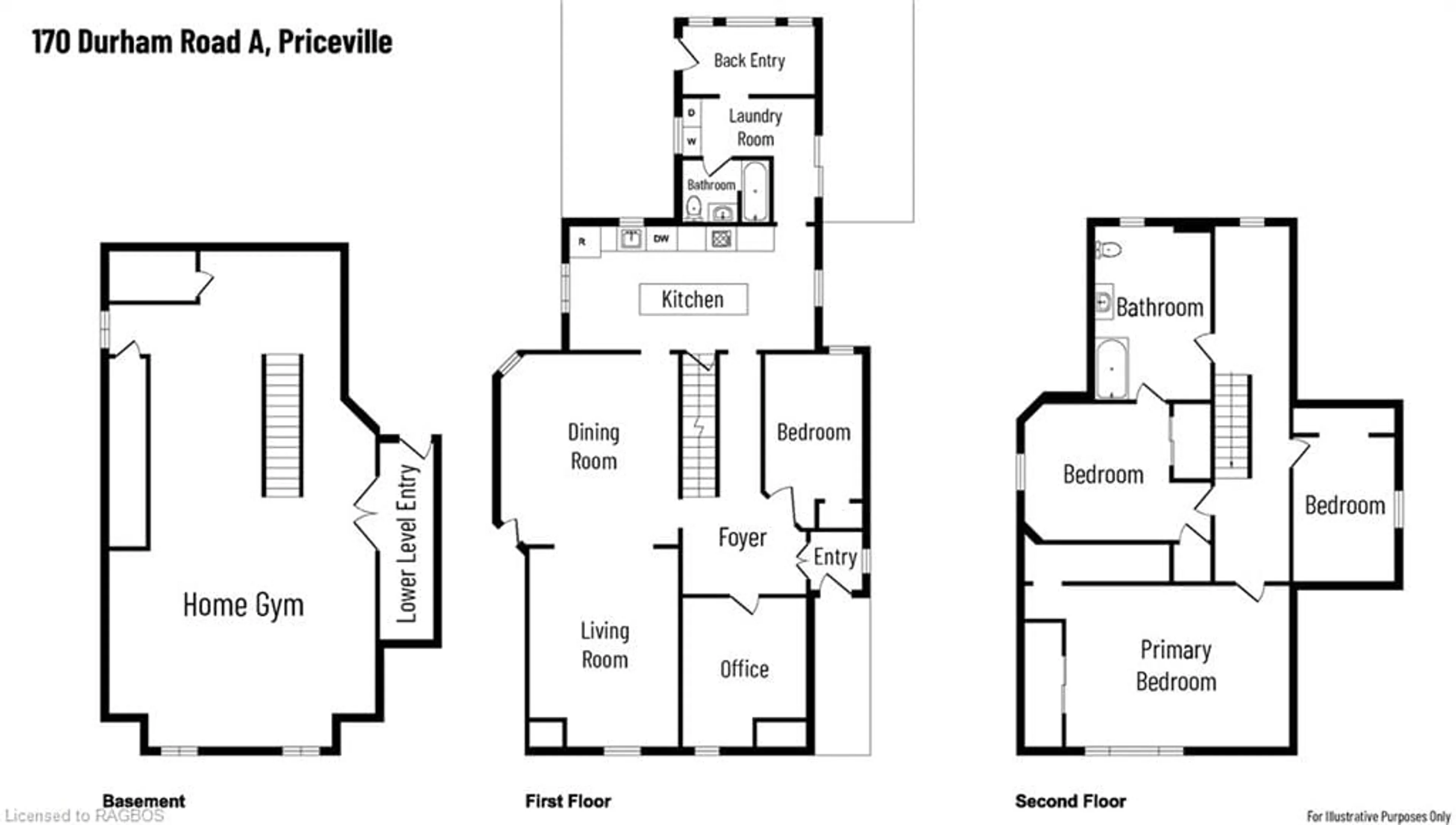 Floor plan for 170 Durham Road A, Grey Highlands Ontario N0C 1K0