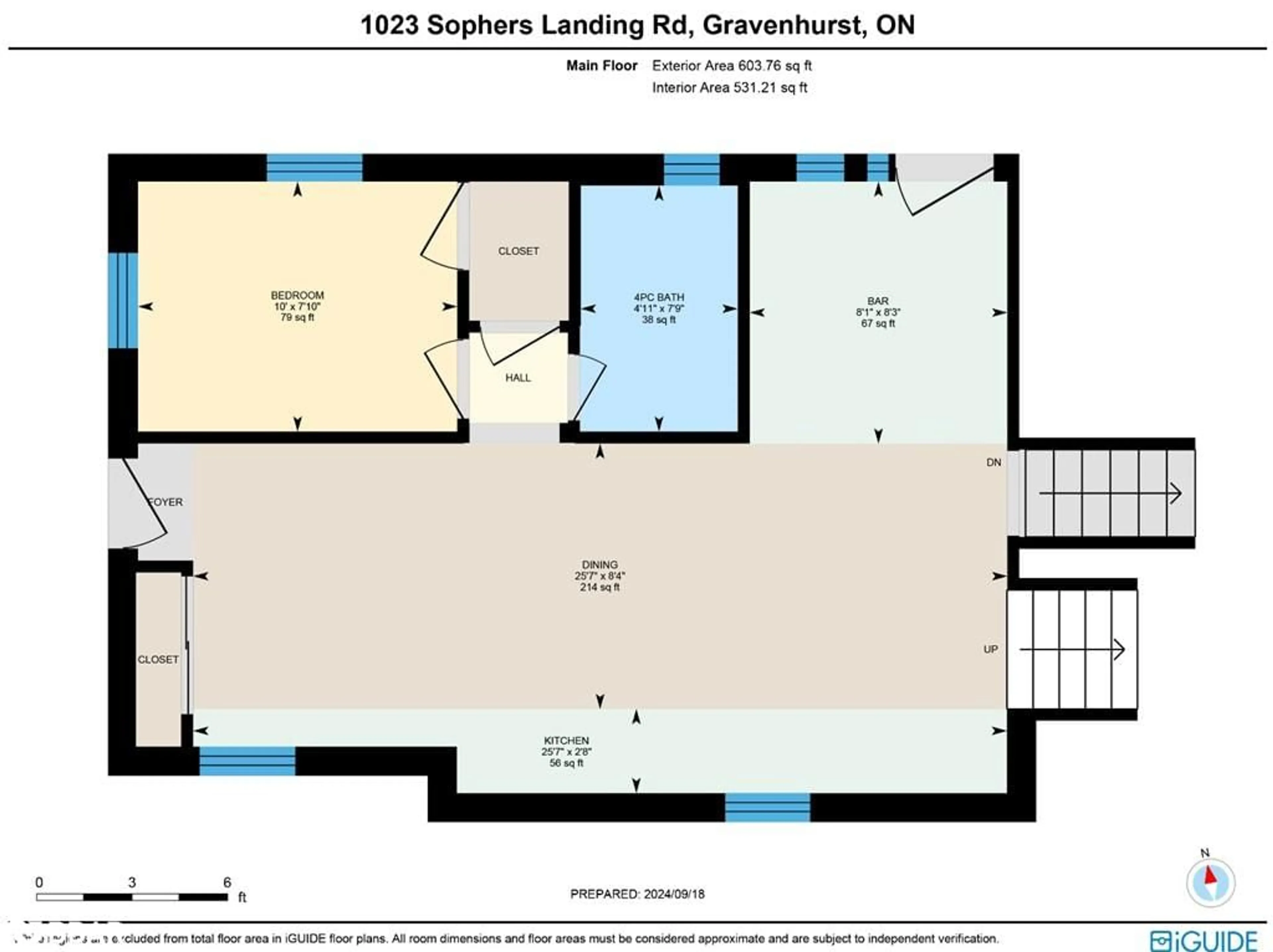 Floor plan for 1023 Sophers Landing Rd, Kilworthy Ontario P0E 1G0