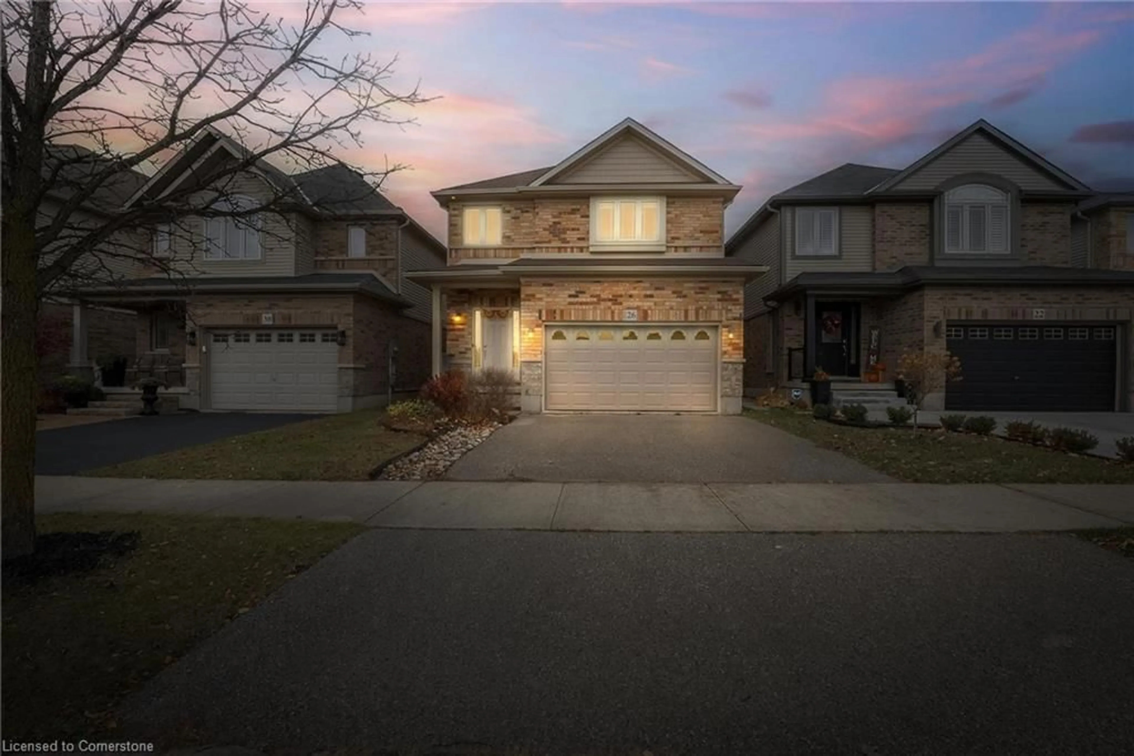 Frontside or backside of a home, the street view for 26 Creek Ridge St, Kitchener Ontario N2R 0B5