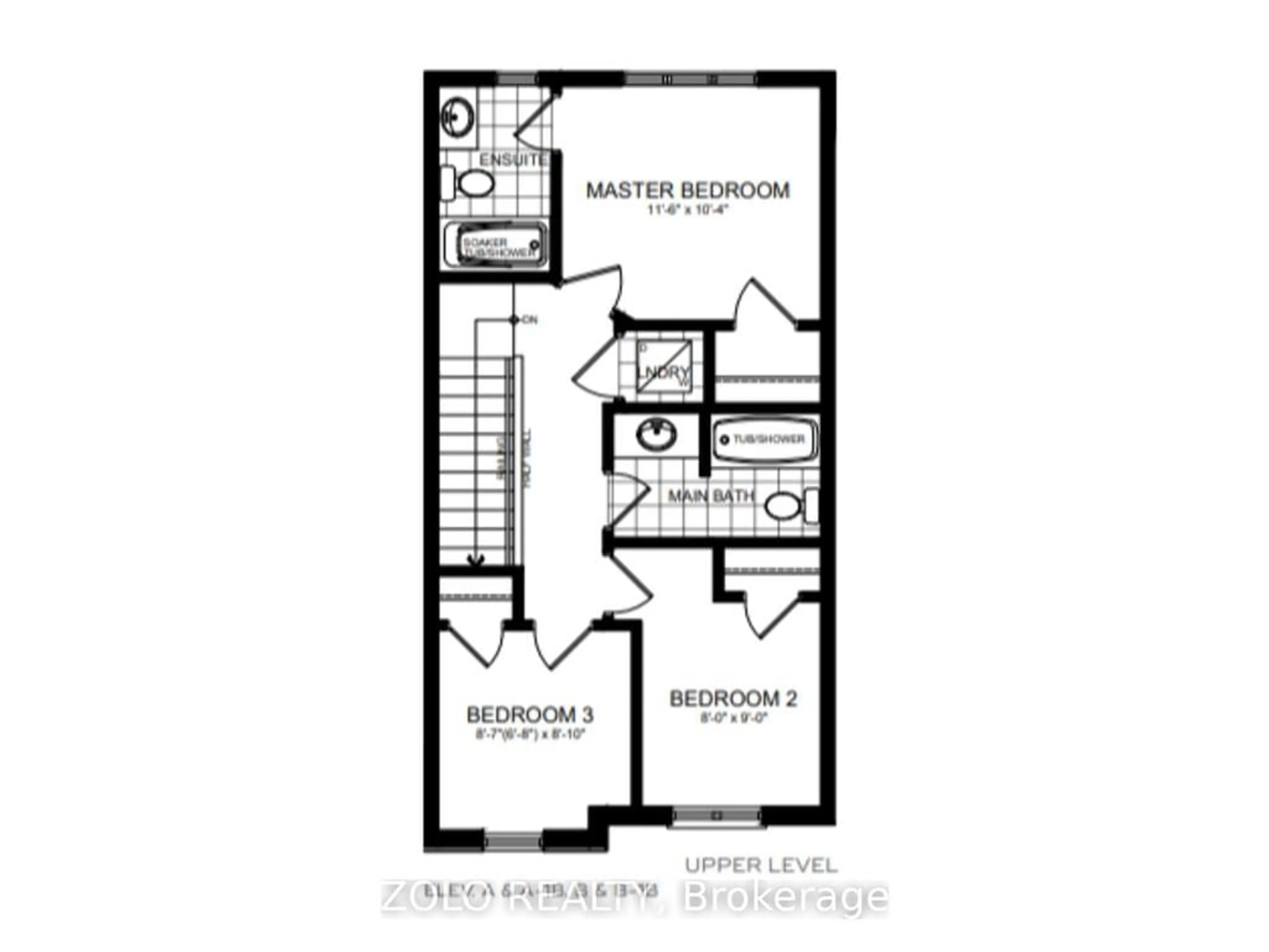 Floor plan for 620 Colborne St #85, Brantford Ontario N3T 5L5