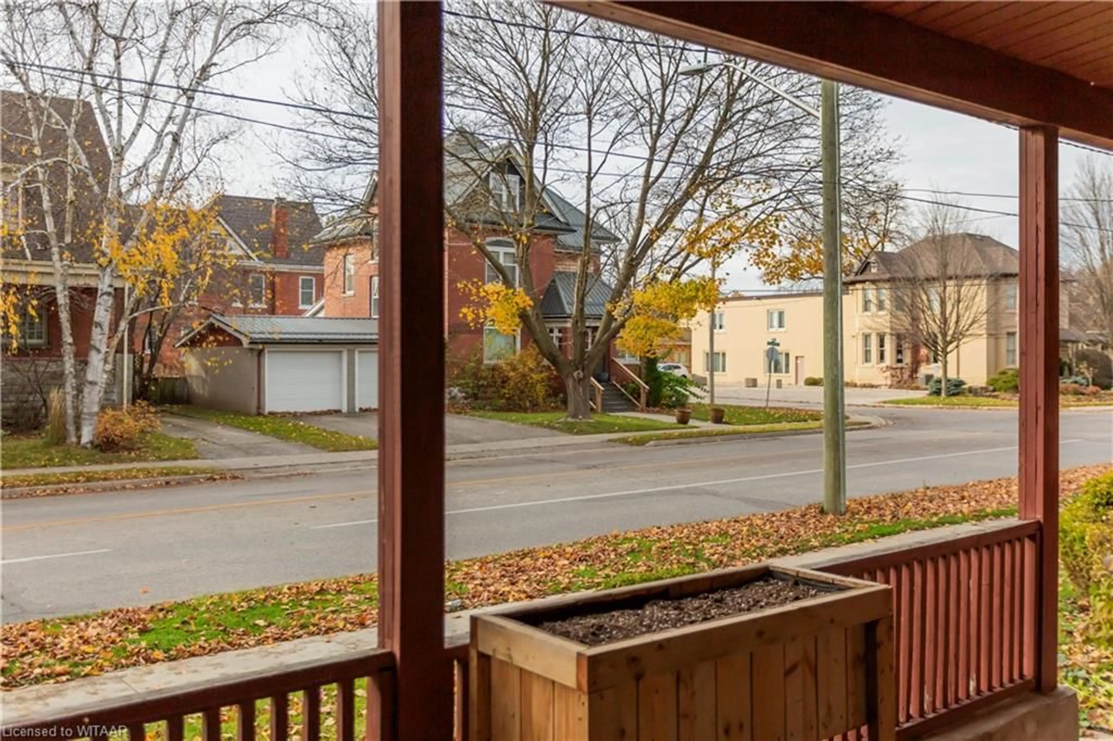 Patio, the fenced backyard for 60 Wellington St N/S St, Woodstock Ontario N4S 6P6