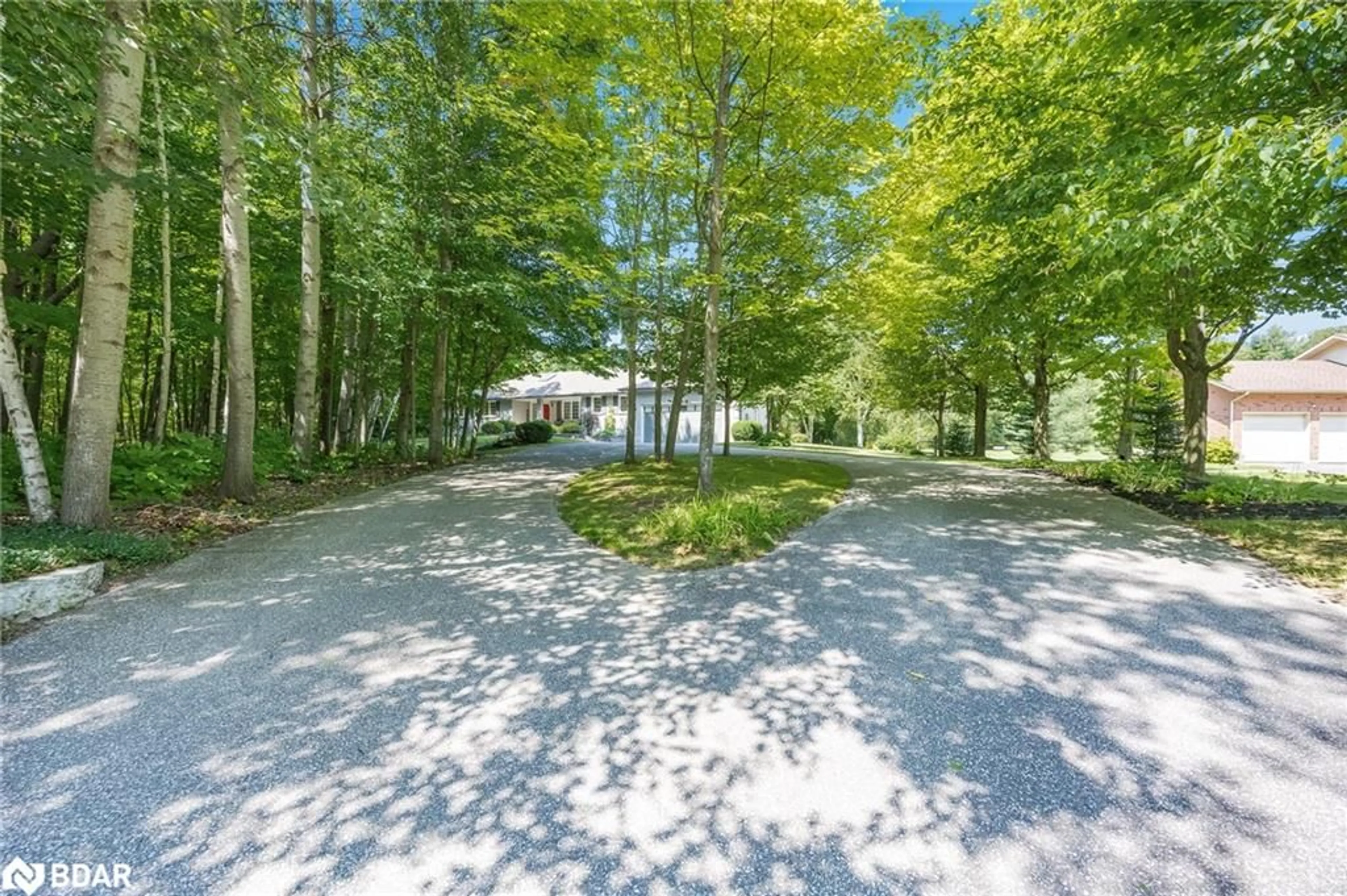 Patio, the street view for 70 Copeland Creek Dr, Tiny Ontario L9M 0M2