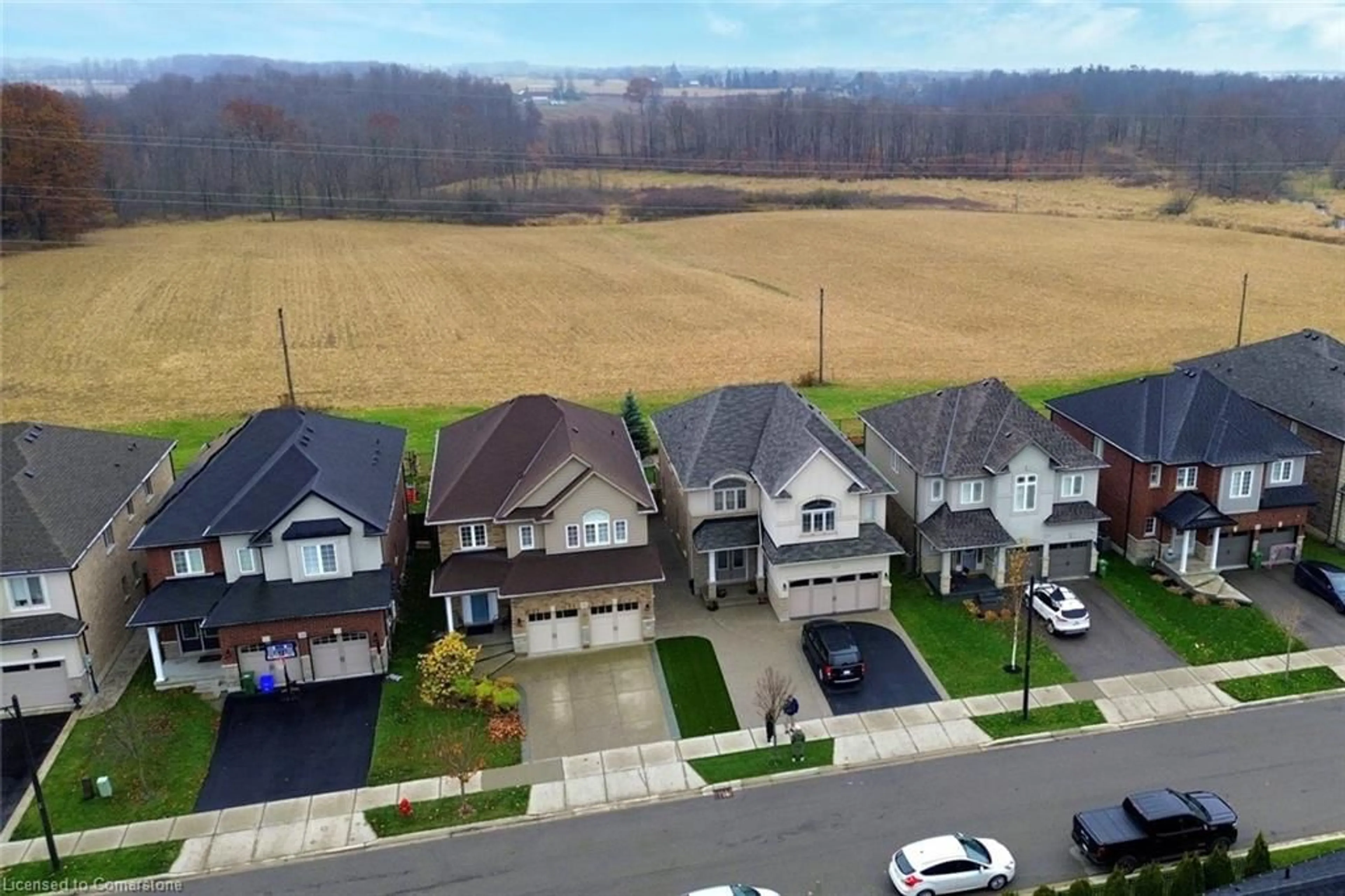 A pic from exterior of the house or condo, the street view for 163 Greti Dr, Hamilton Ontario L9C 0H4