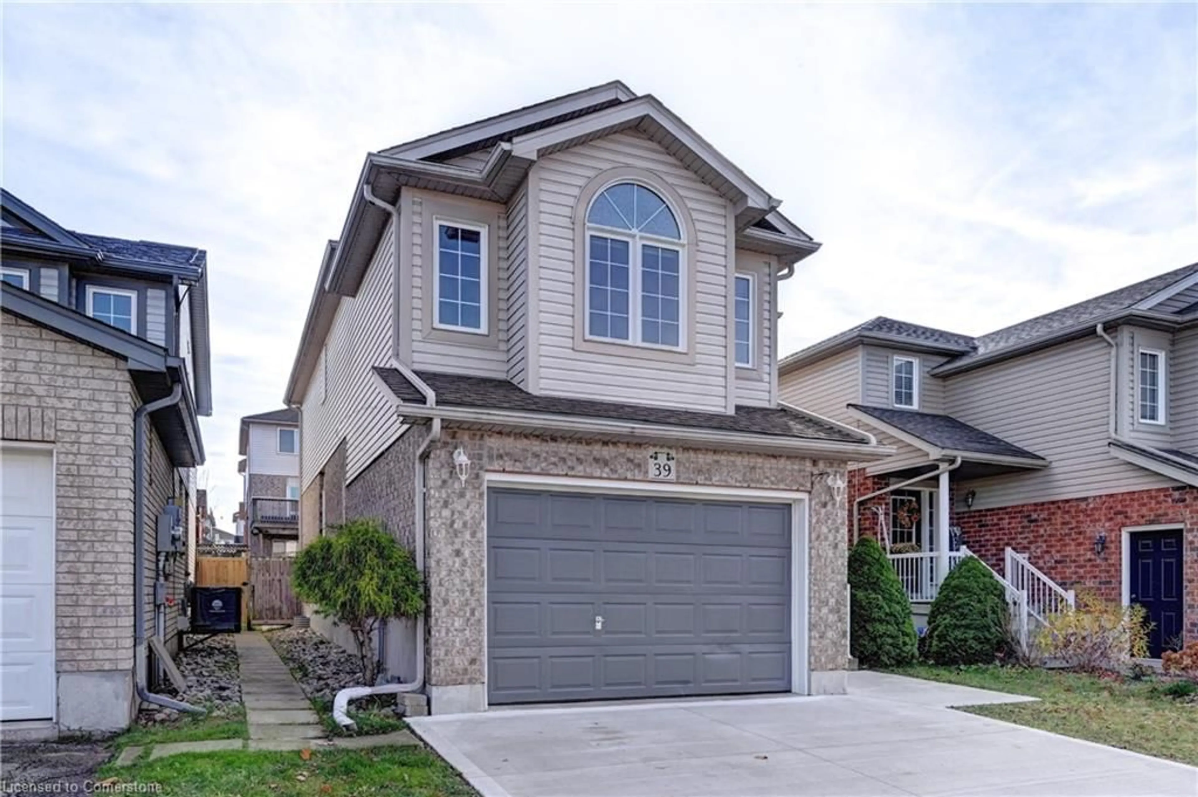 Frontside or backside of a home, cottage for 39 Peach Blossom Cres, Kitchener Ontario N2E 3Z7