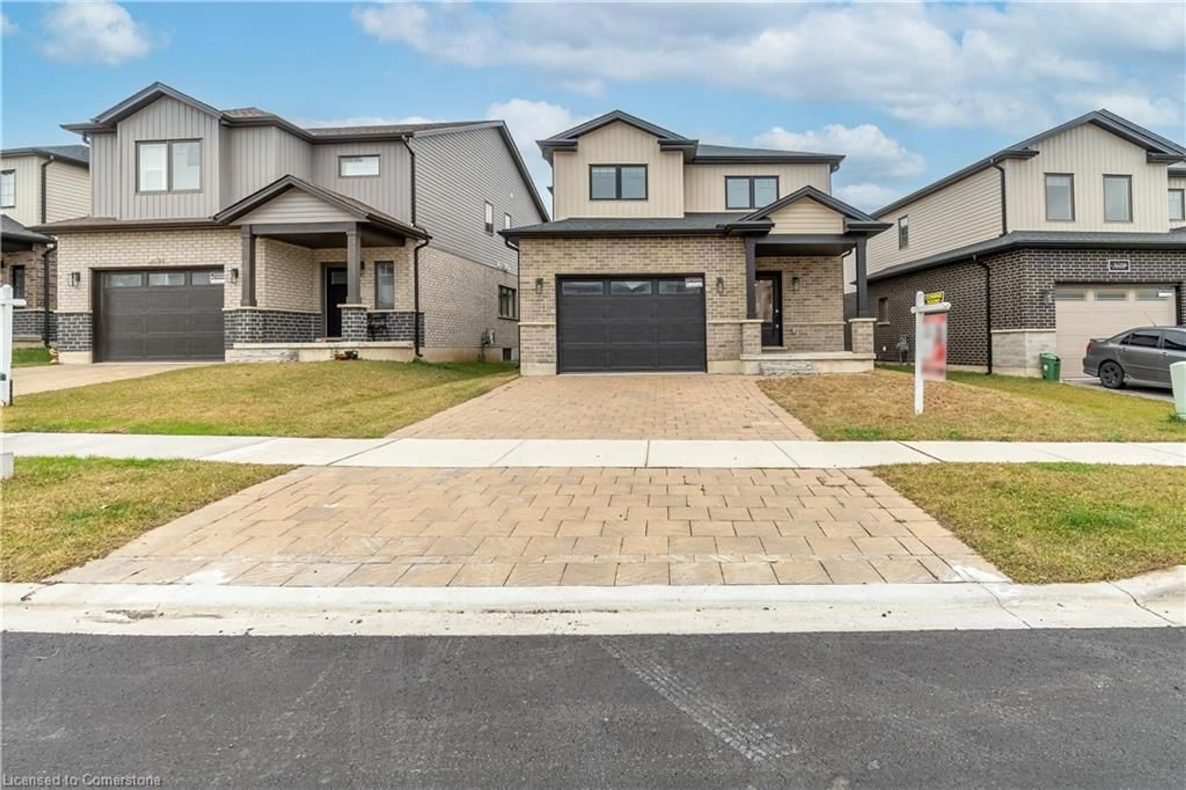 Frontside or backside of a home, the street view for 3600 Earlston Cross, London Ontario N6L 0G6