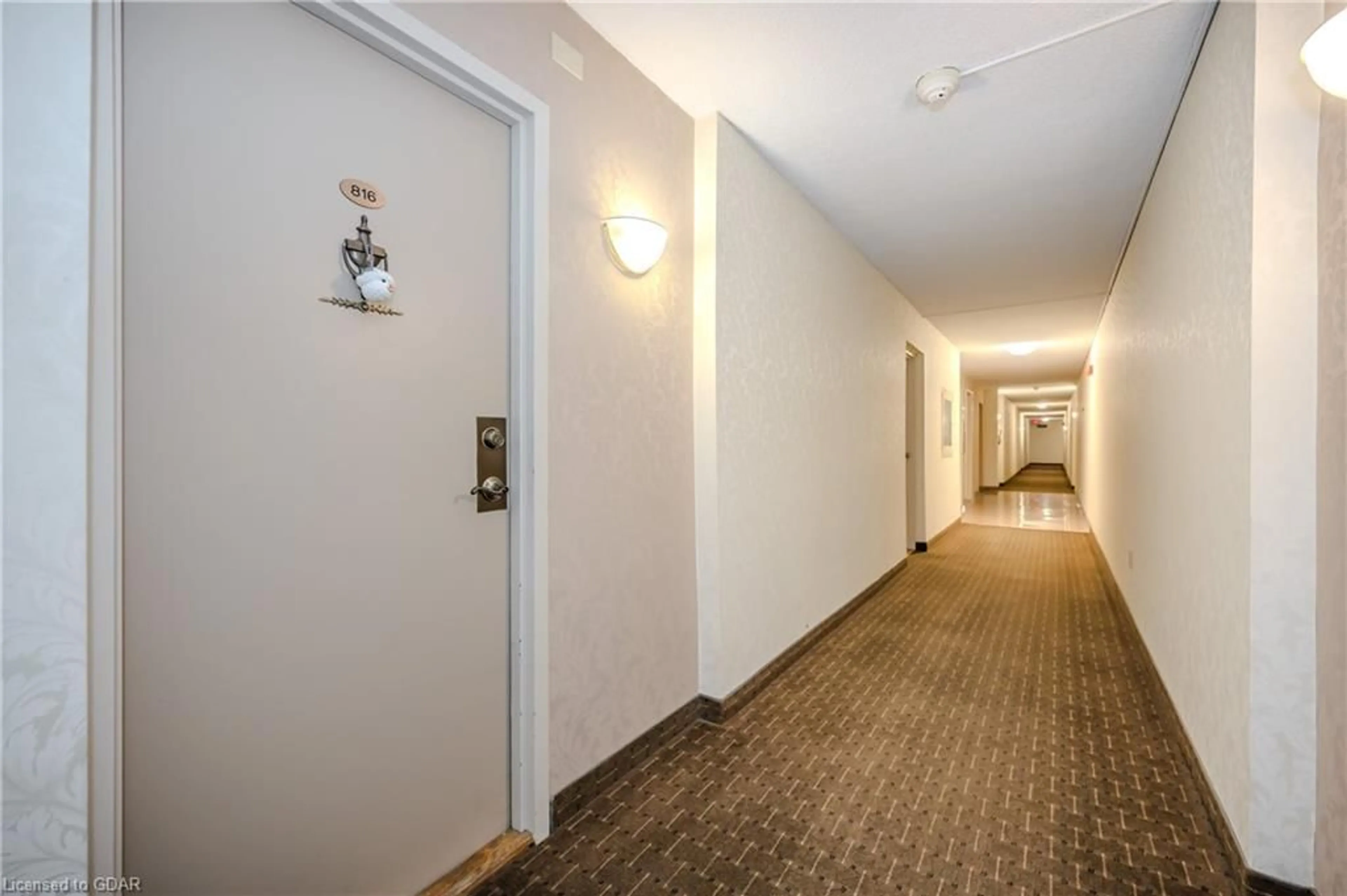 Indoor foyer, not visible floor for 19 Woodlawn Rd #816, Guelph Ontario N1H 7B1