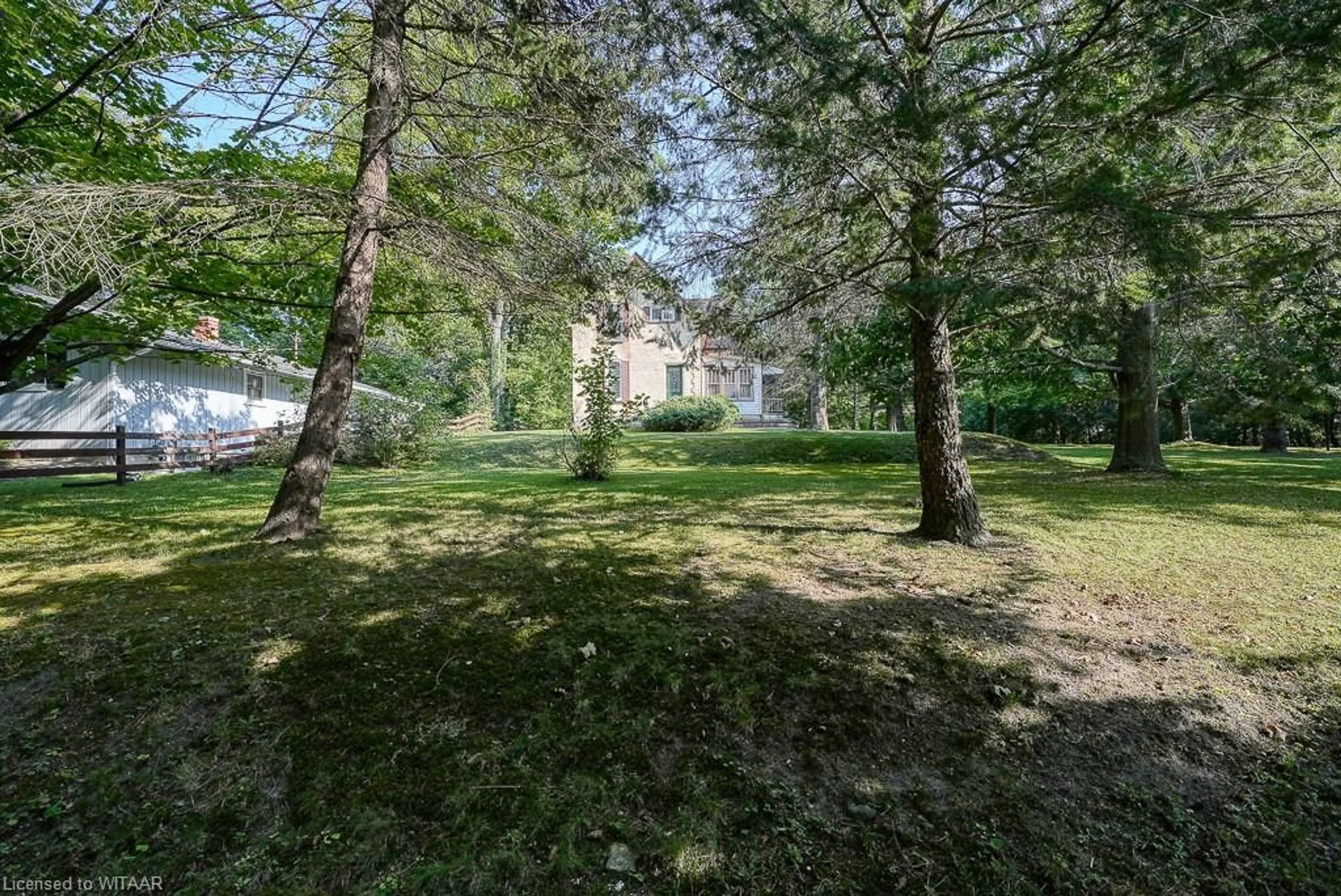 Patio, the fenced backyard for 234 Charles St, Ingersoll Ontario N5C 1K5