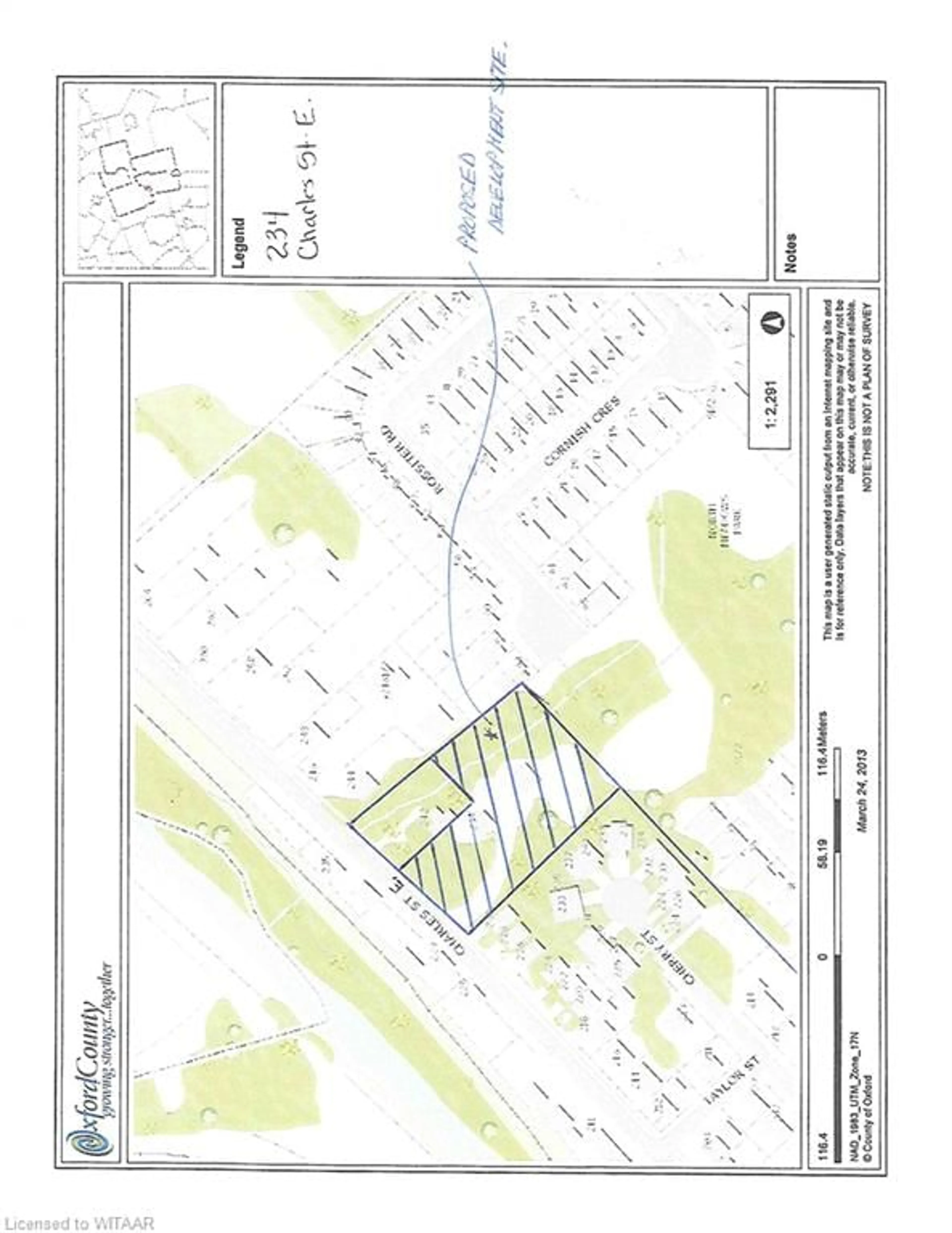 Floor plan for 234 Charles St, Ingersoll Ontario N5C 1K5