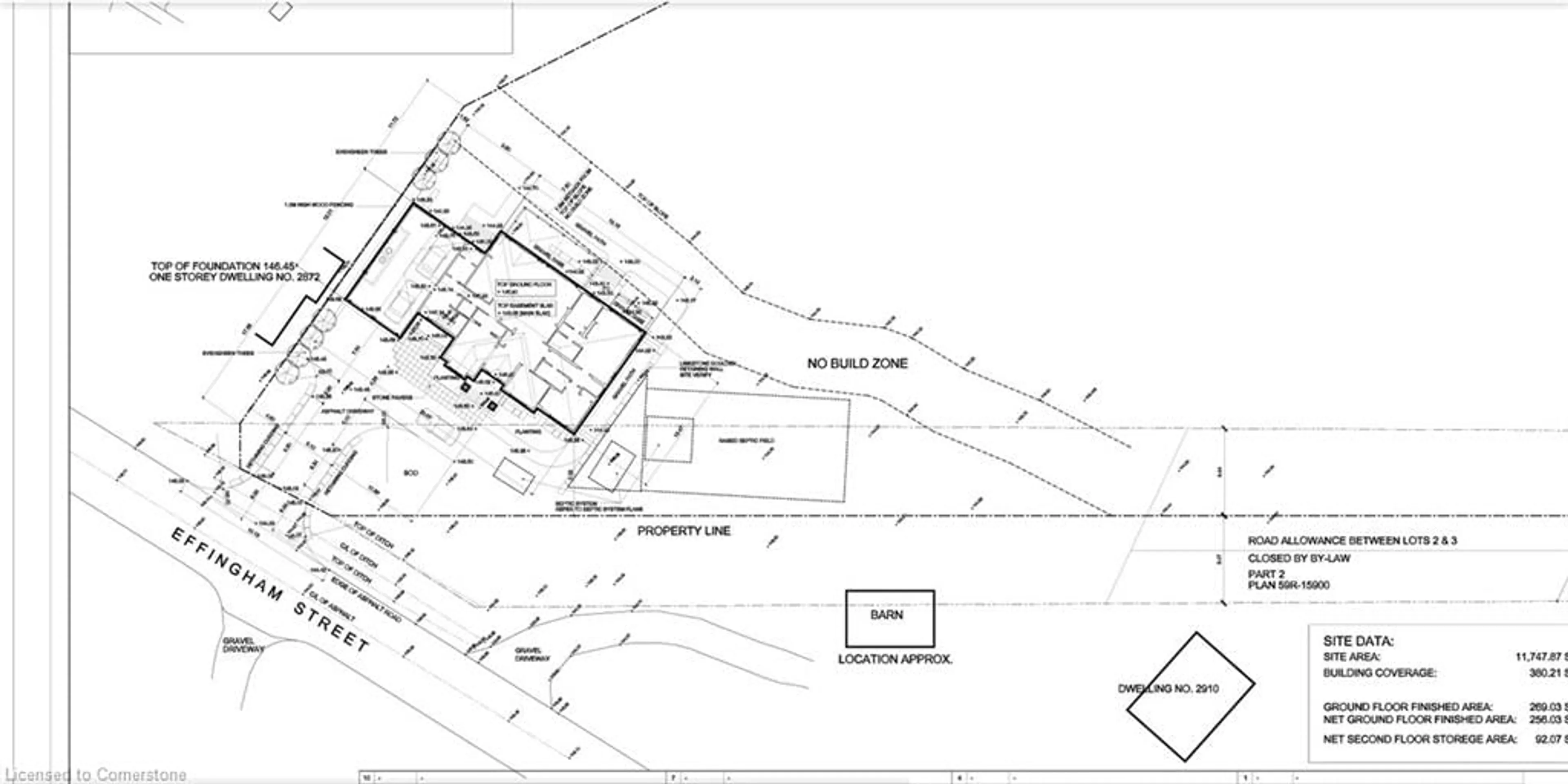 Floor plan for PT LT 3 Effingham St, Fonthill Ontario L2R 6P7