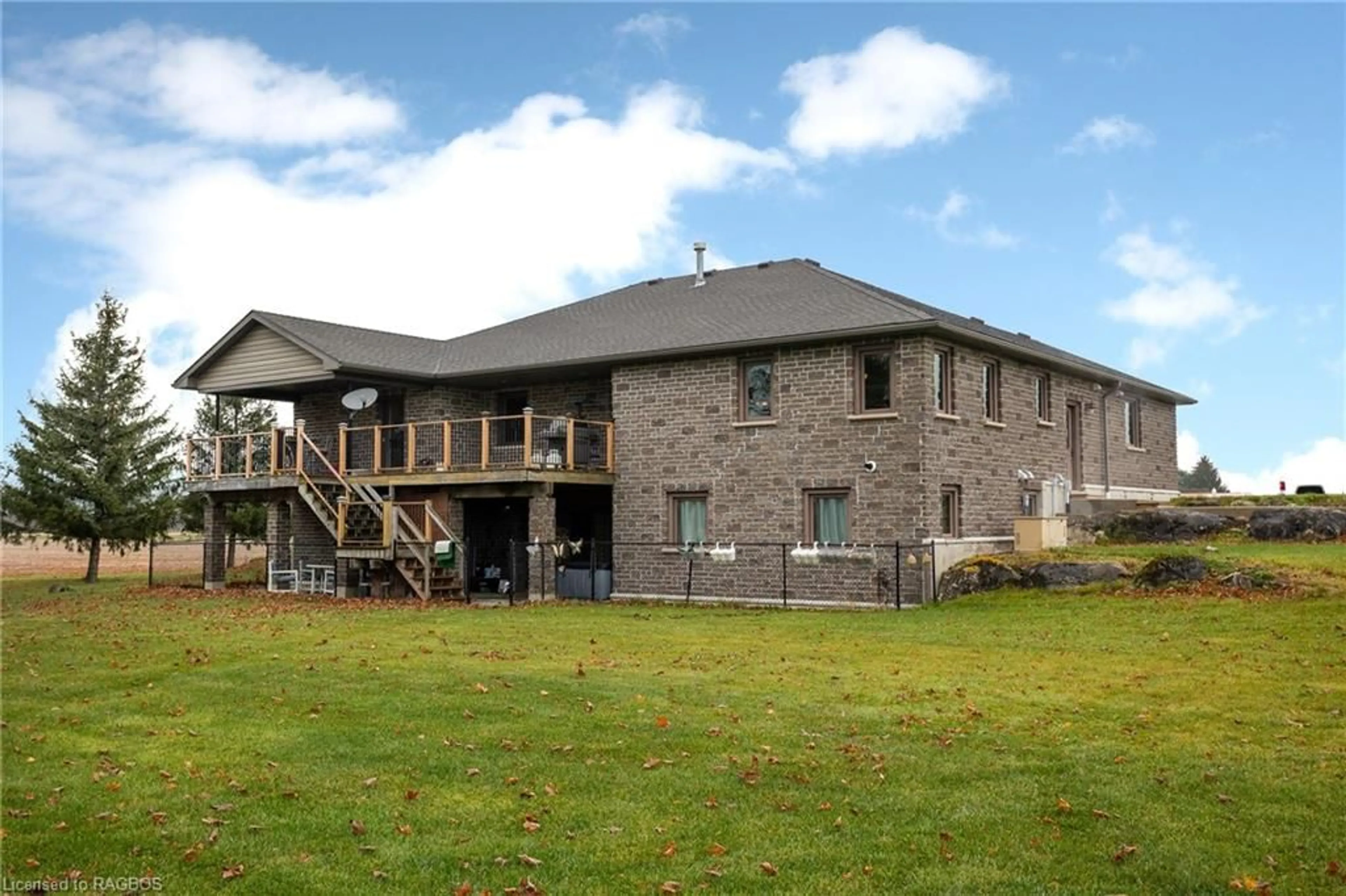 Frontside or backside of a home, the front or back of building for 217890 Concession 3 Rd, Georgian Bluffs Ontario N4K 5N5