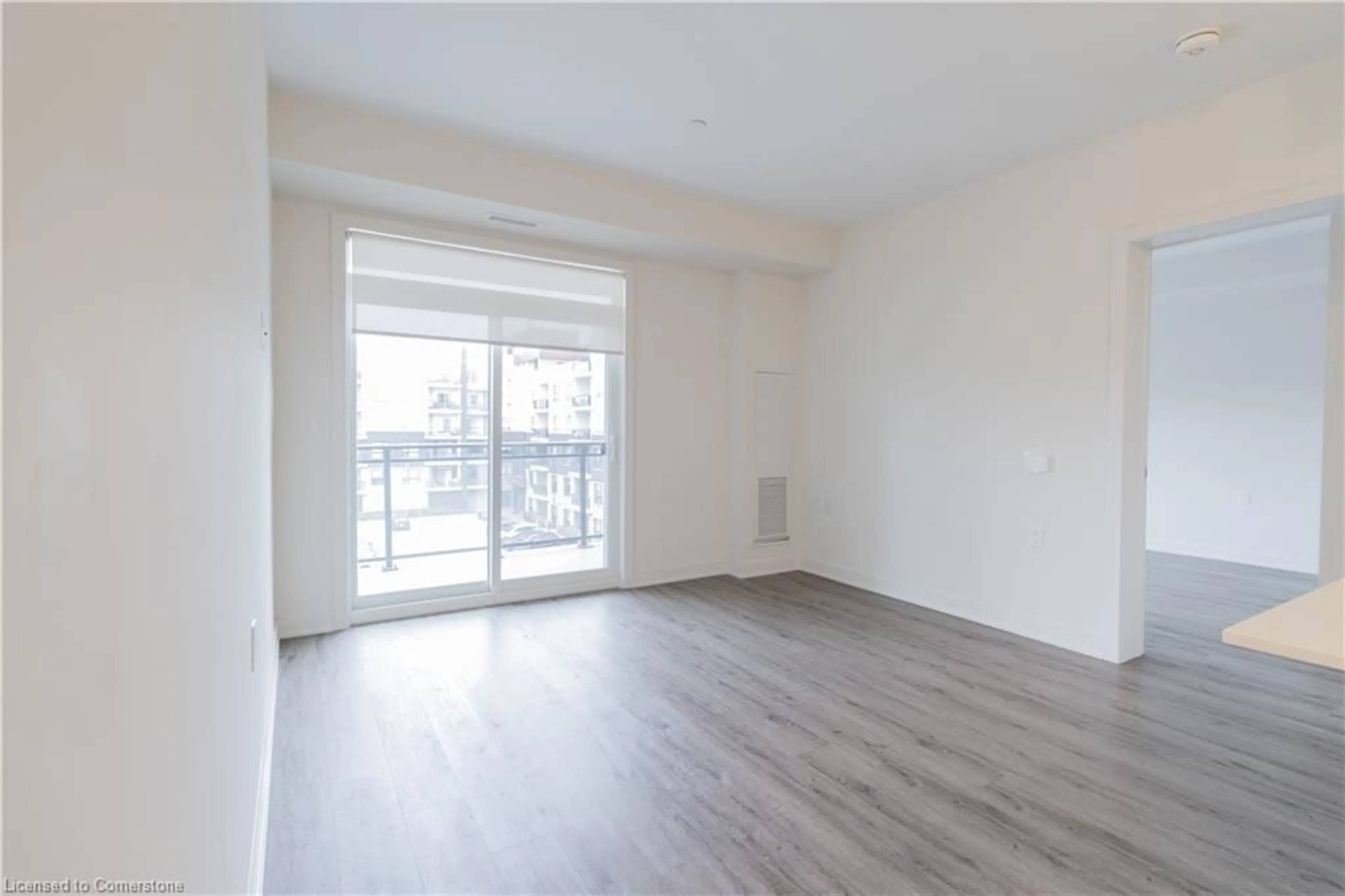 A pic of a room, not visible floor for 340 Plains Rd #411, Burlington Ontario L7T 0C2