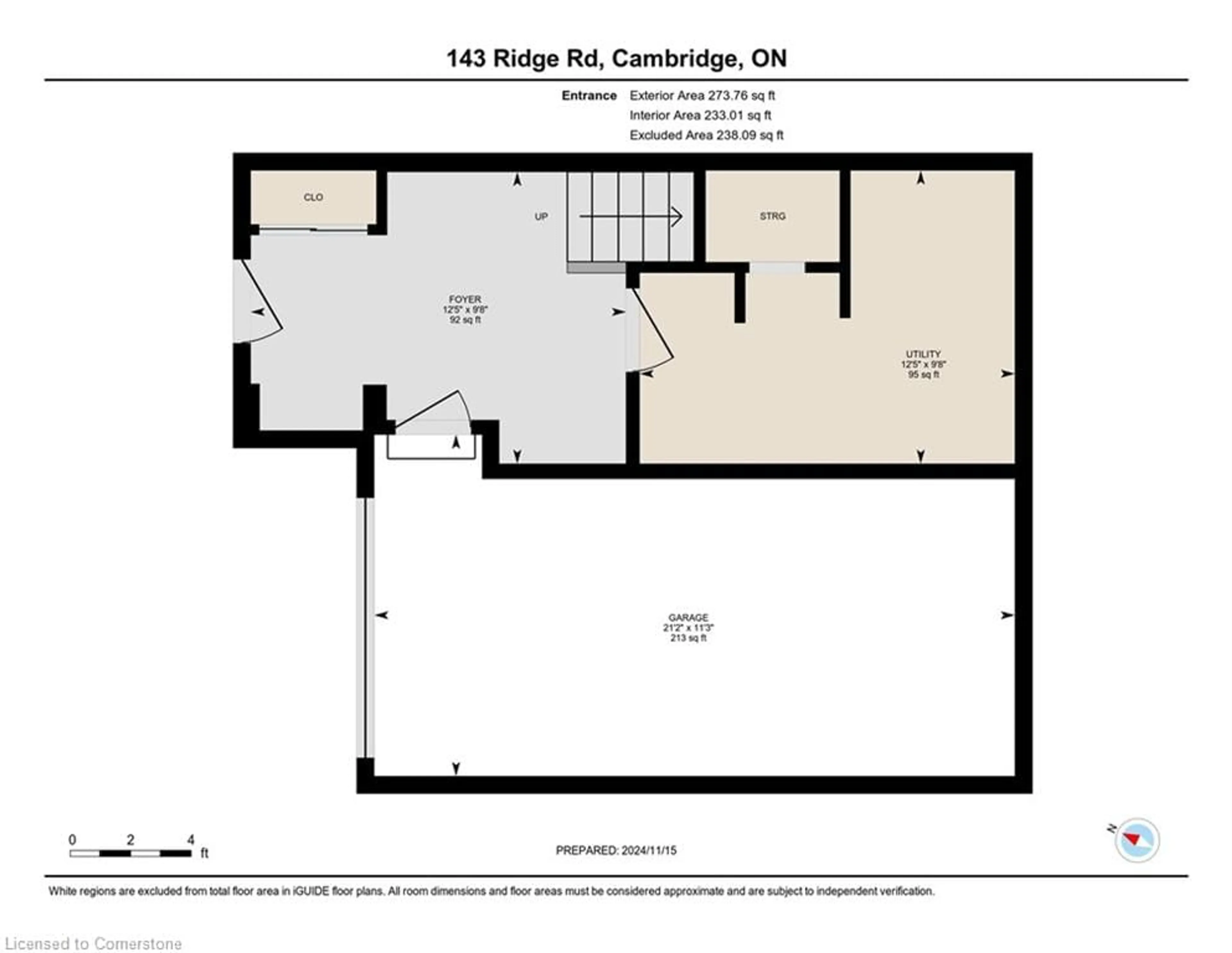 Floor plan for 143 Ridge Rd #26, Cambridge Ontario N3E 0E1