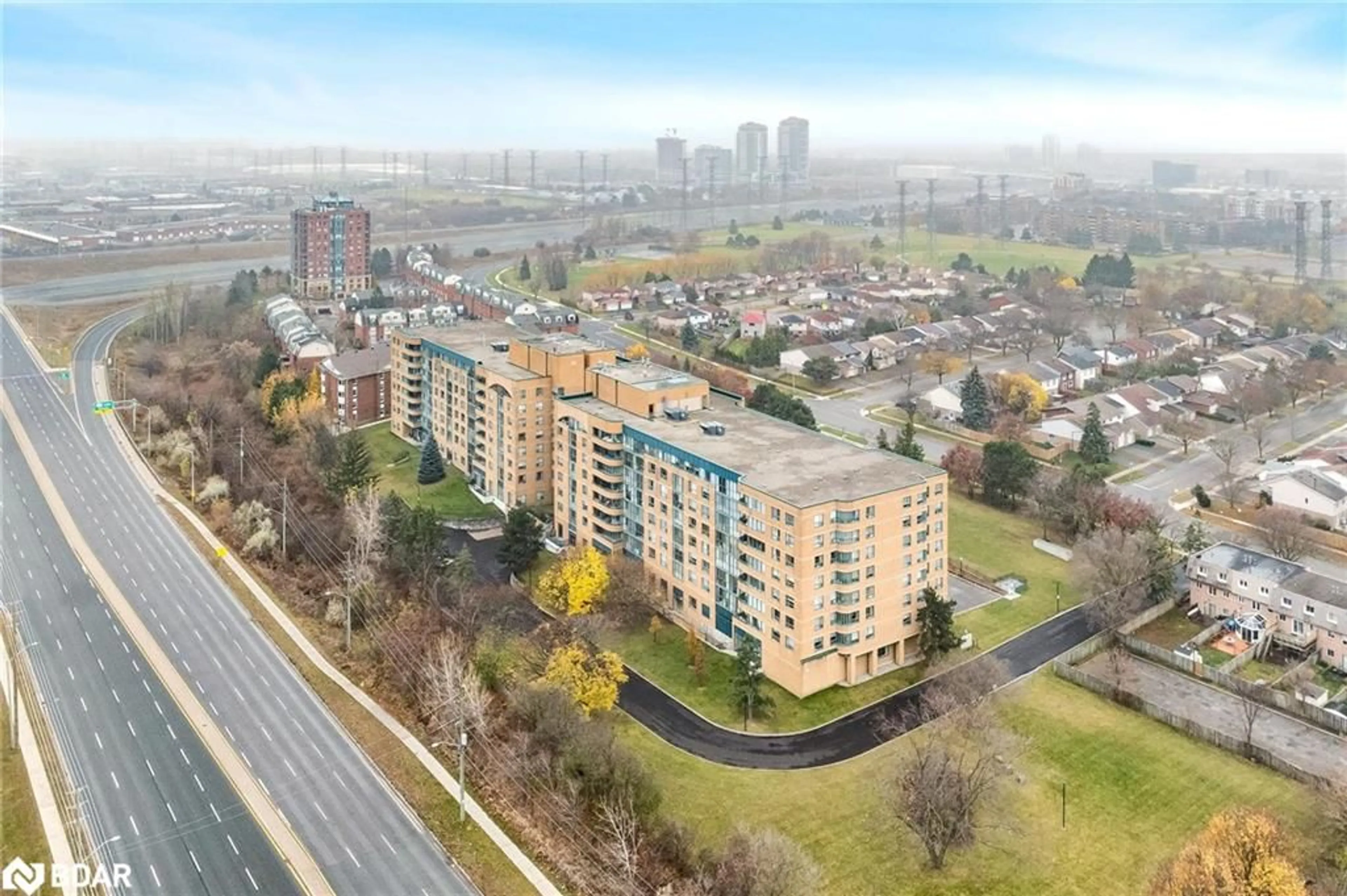 A pic from exterior of the house or condo, the view of city buildings for 1655 Pickering Pky #809, Pickering Ontario L1V 6L3