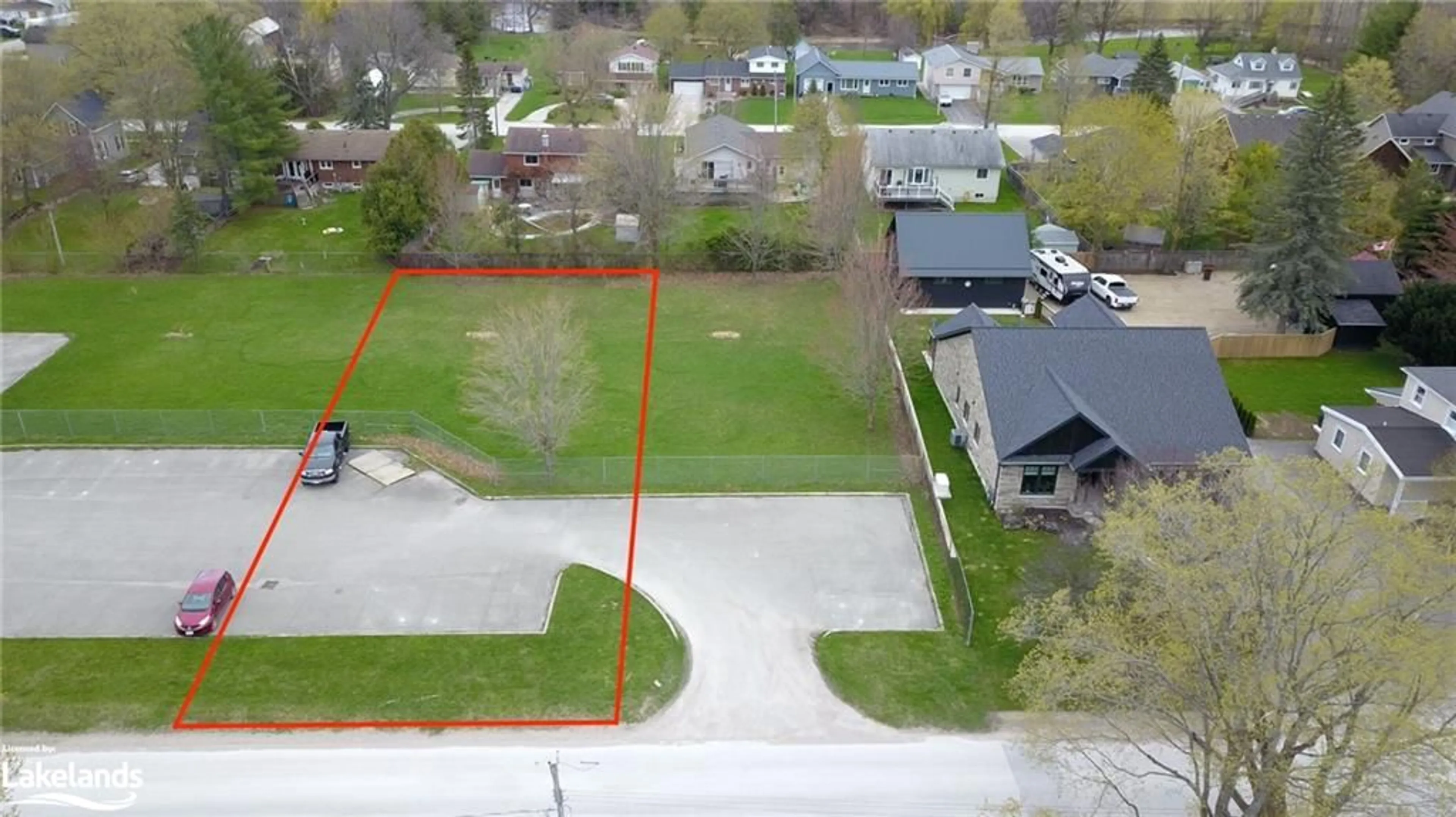 Frontside or backside of a home, the street view for LT46-35 Caroline St, Creemore Ontario L0M 1G0