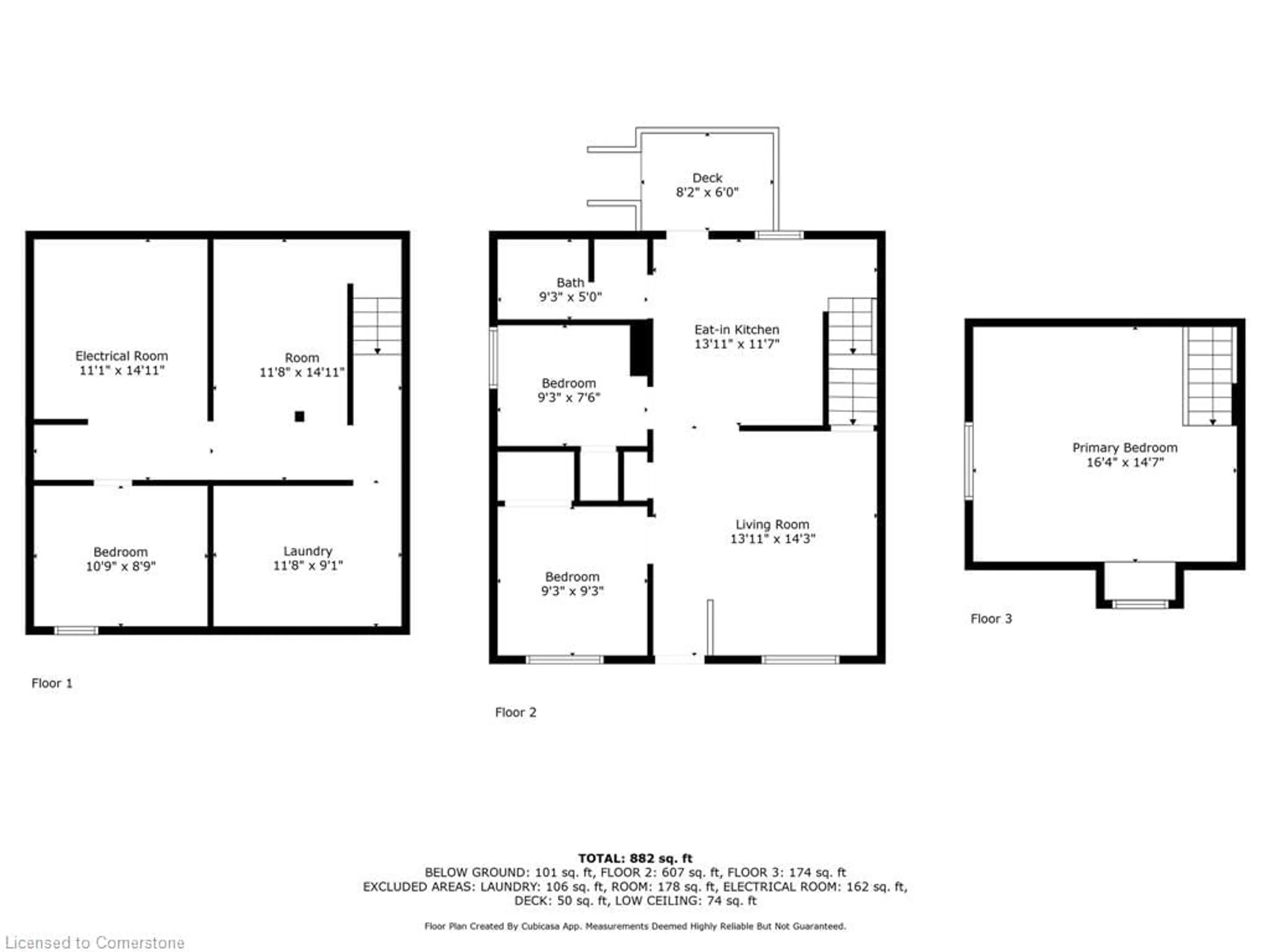 Floor plan for 34 Douglas Ave, Hamilton Ontario L8L 5P8