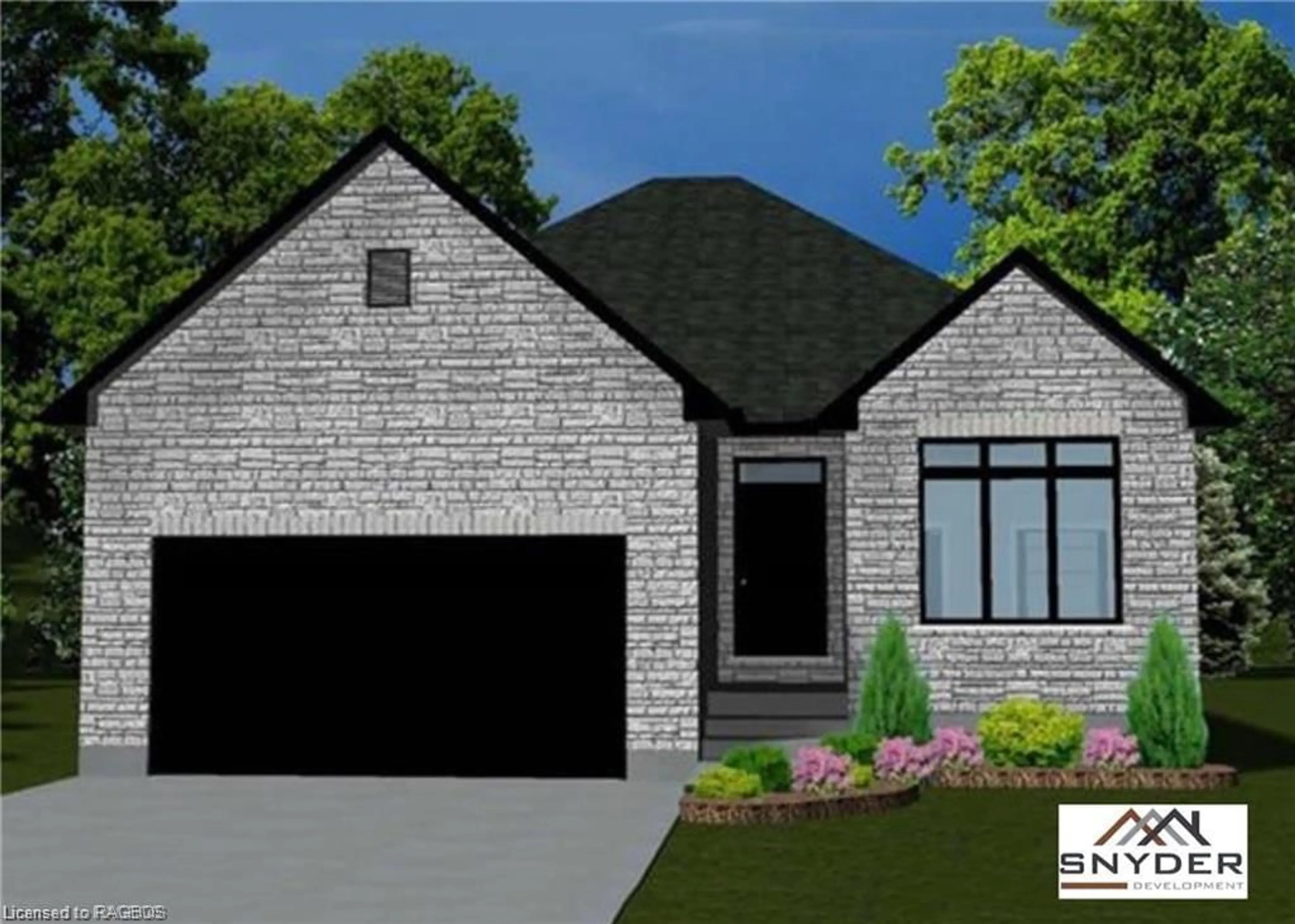 Home with brick exterior material for LOT 15 Mclean Cres, Port Elgin Ontario N0H 2C3