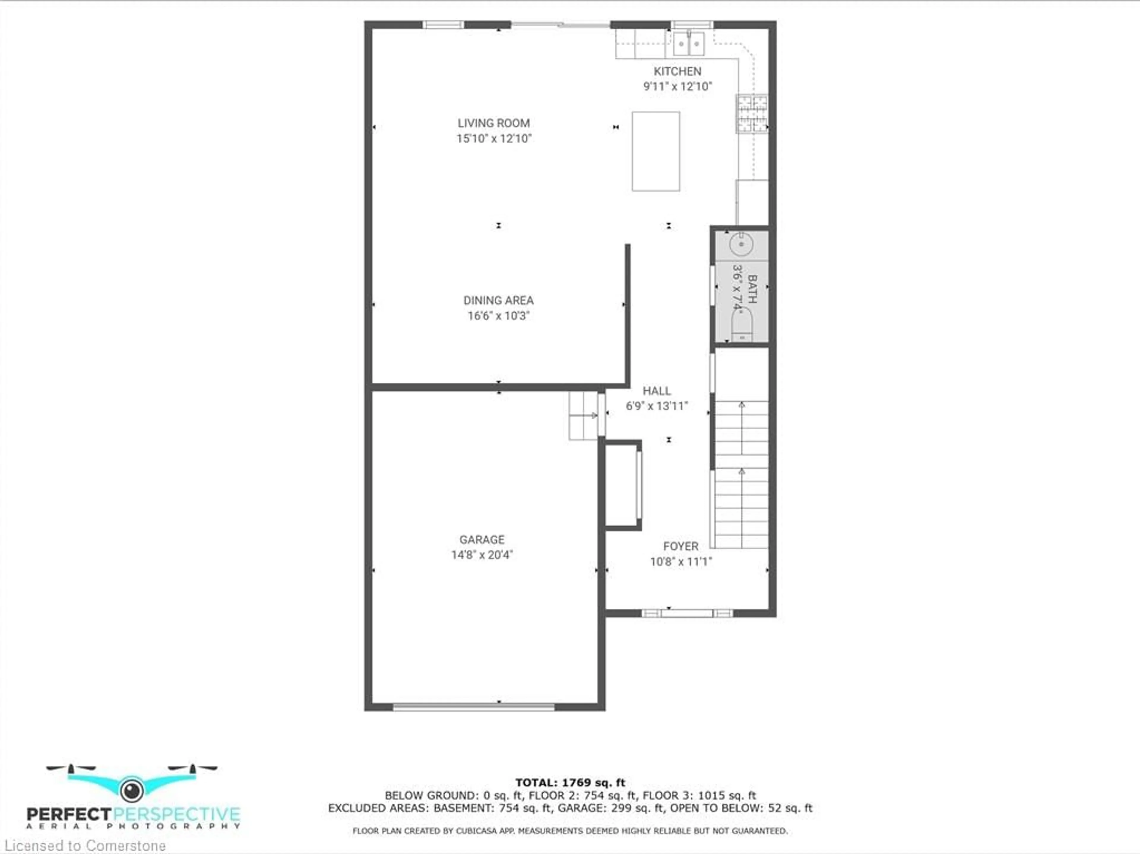 Floor plan for 133 Brown St, Port Dover Ontario N0A 1N7