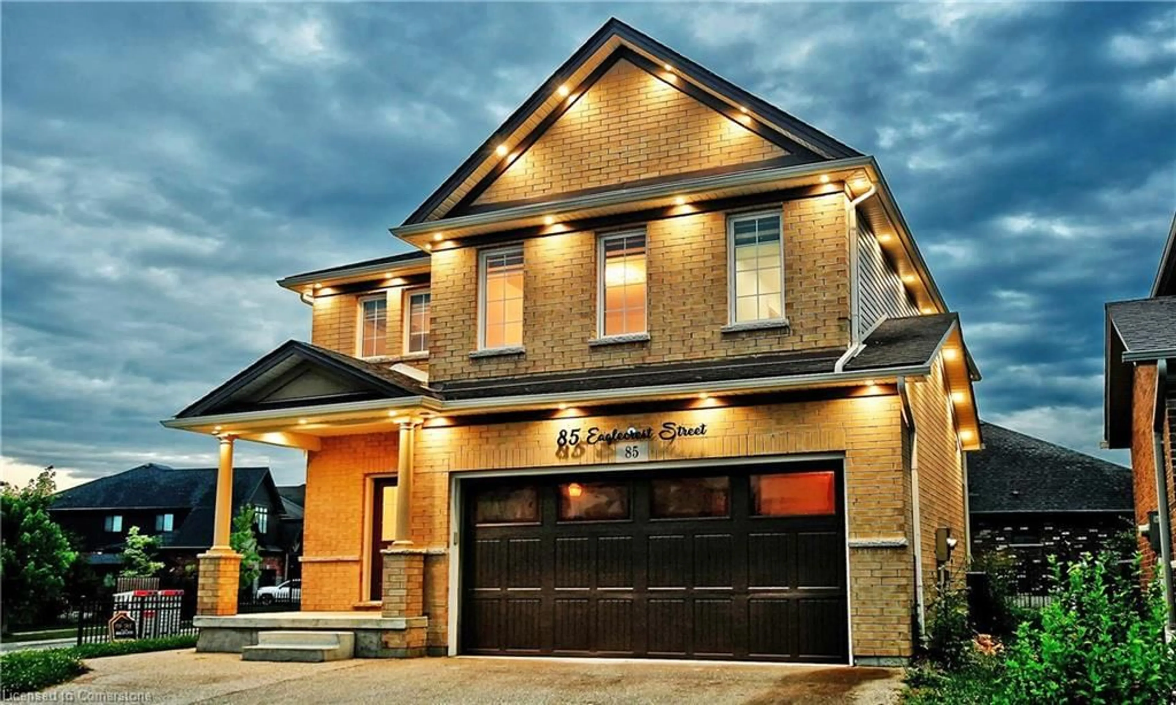 Home with brick exterior material for 85 Eaglecrest St, Kitchener Ontario N2K 0C7