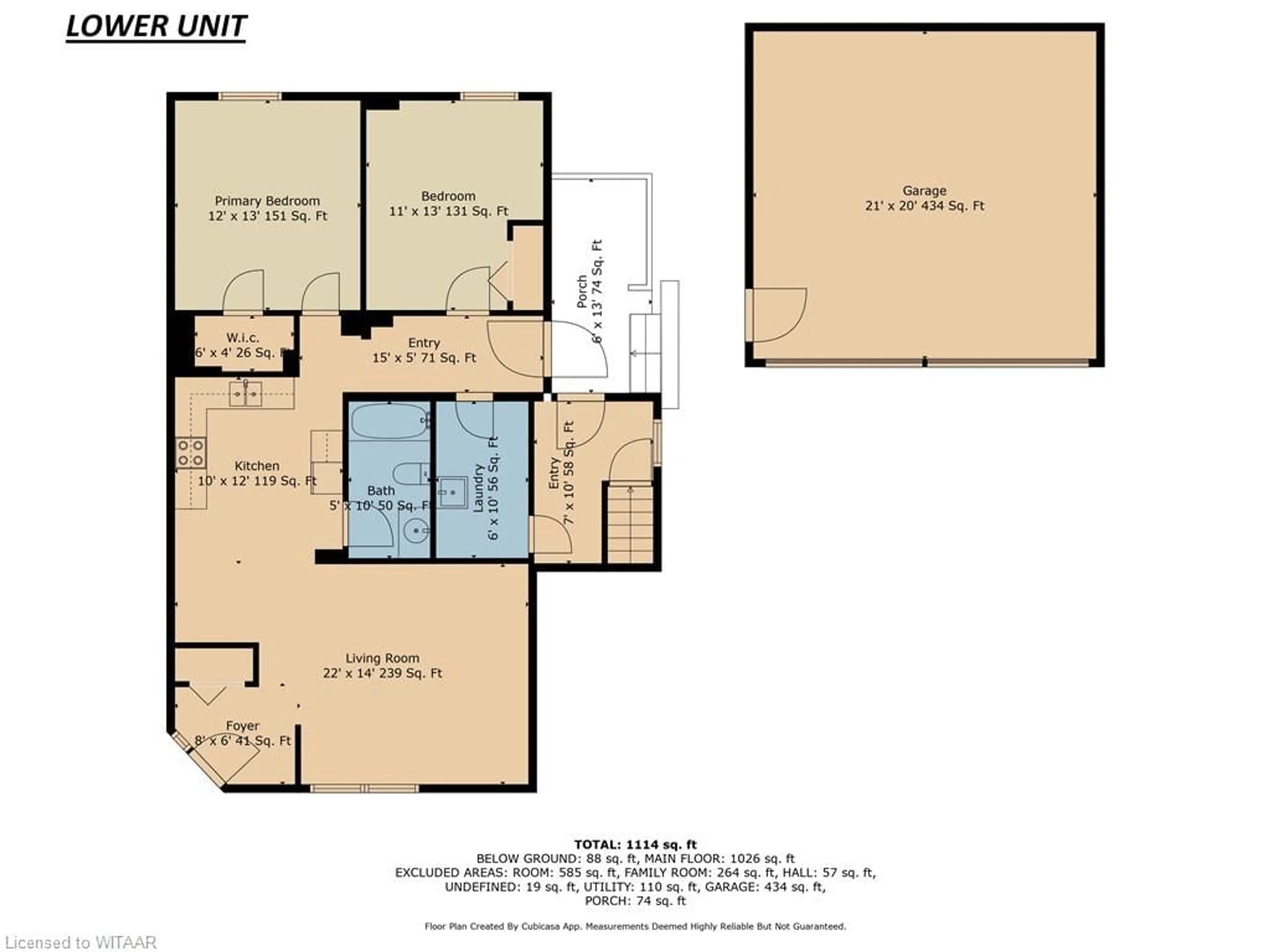 Floor plan for 376548 37th Line, Embro Ontario N0J 1J0